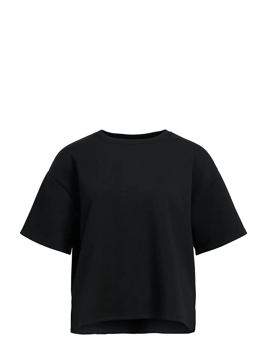 Object - OBJANDREA RE 2/4 T-SHIRT NOOS - t-shirts - black - 1