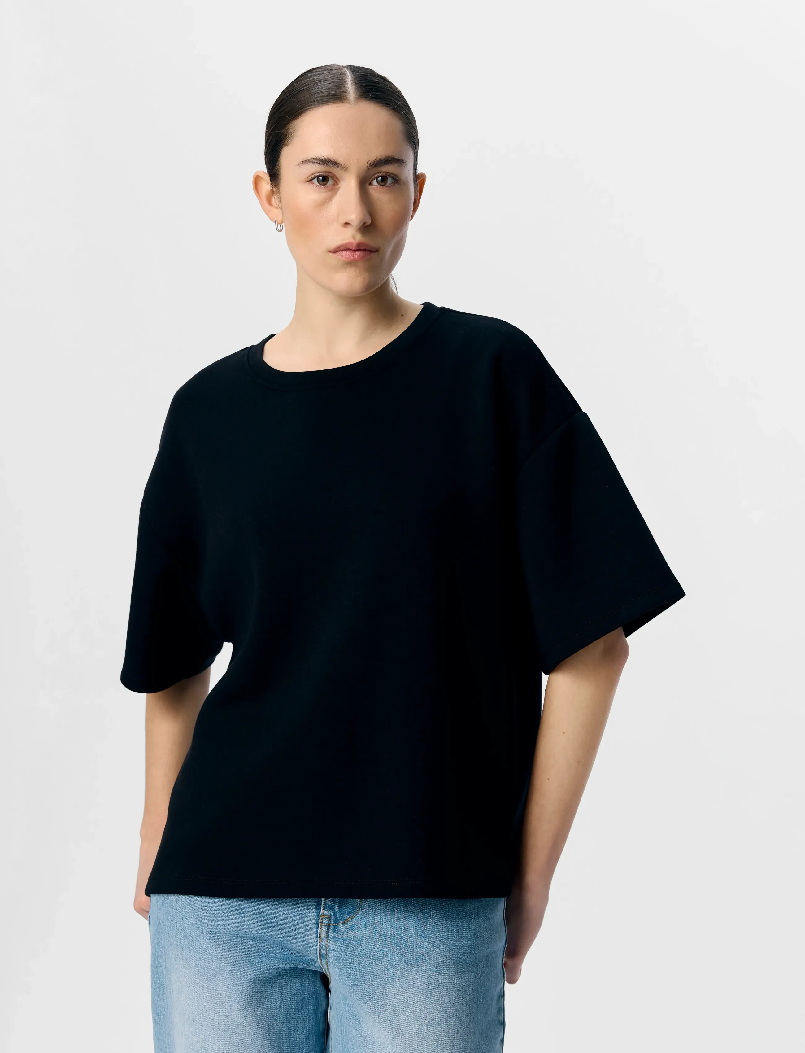 Object - OBJANDREA RE 2/4 T-SHIRT NOOS - laveste priser - black - 3
