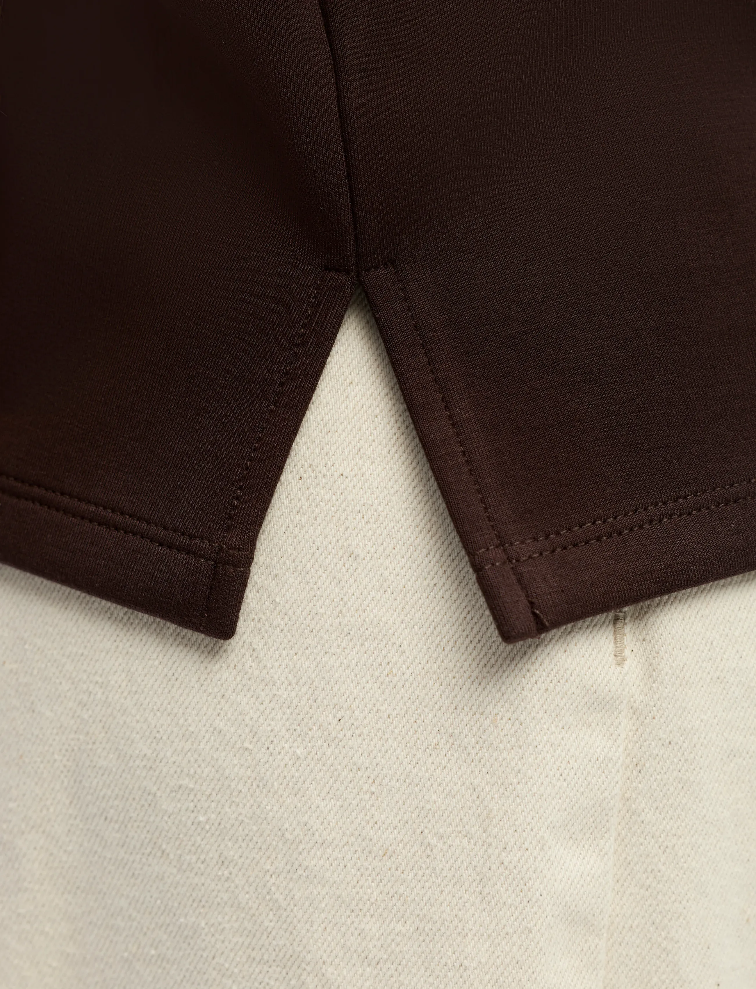 Object - OBJANDREA RE 2/4 T-SHIRT NOOS - t-shirts - seal brown - 4