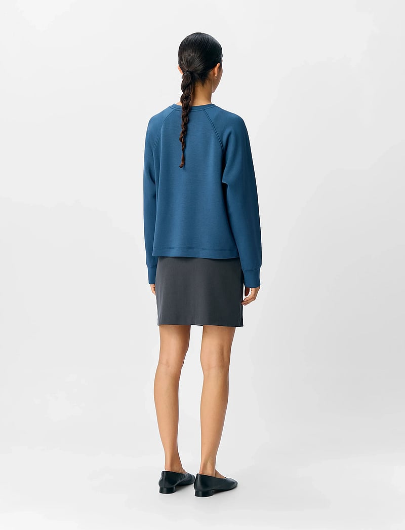 Object - OBJANDREA RE L/S SWEATSHIRT NOOS - dark denim - 2