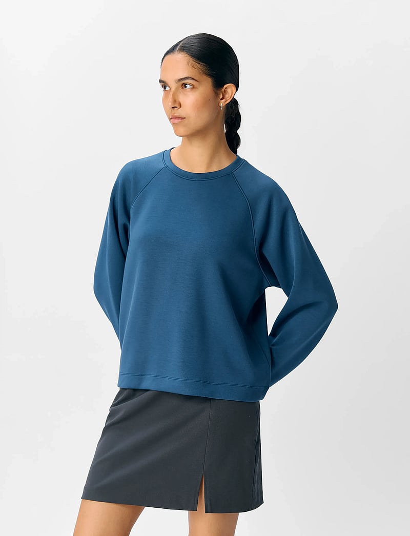 Object - OBJANDREA RE L/S SWEATSHIRT NOOS - dark denim - 4