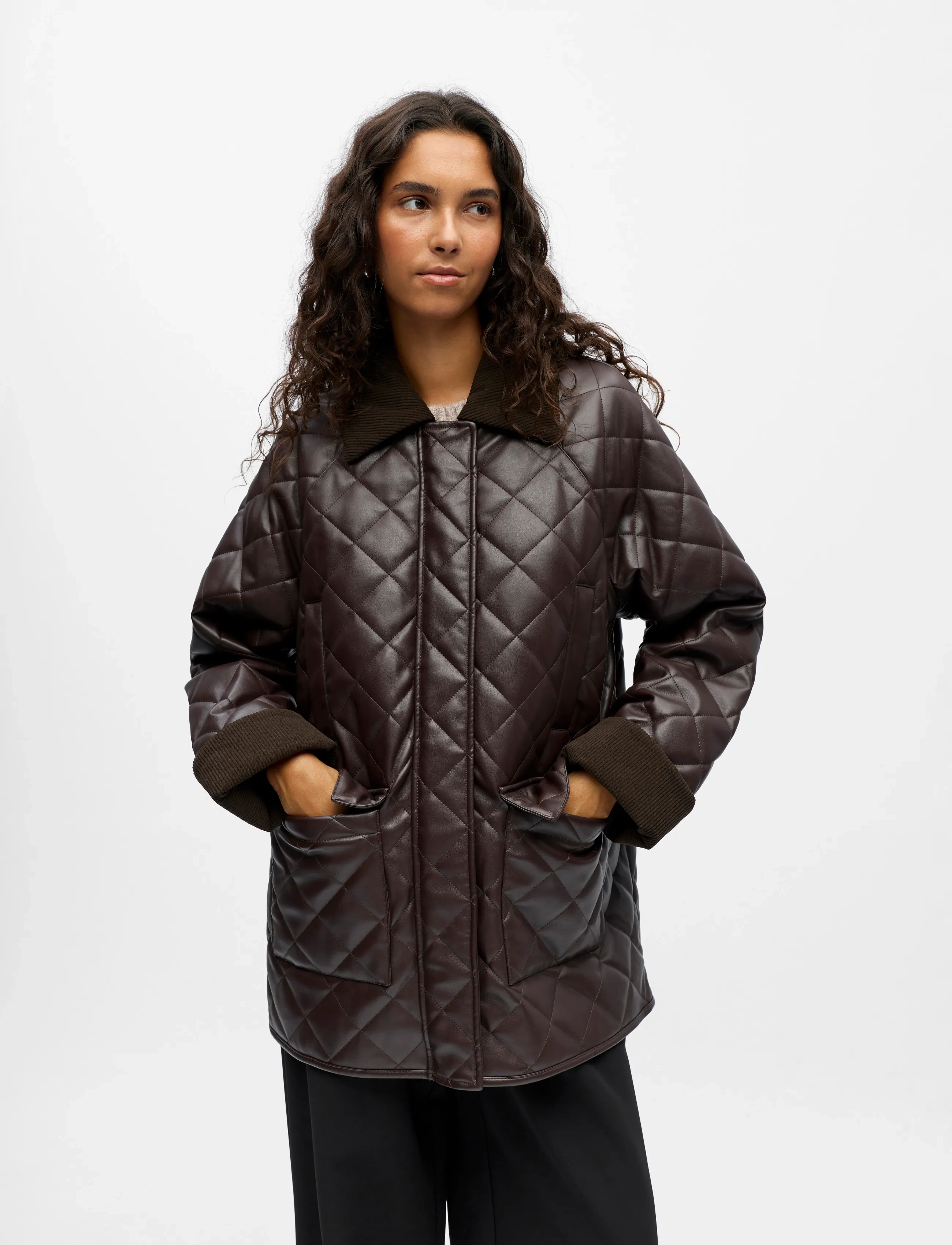Objjuna L/S Re Quilted Jacket 140 3