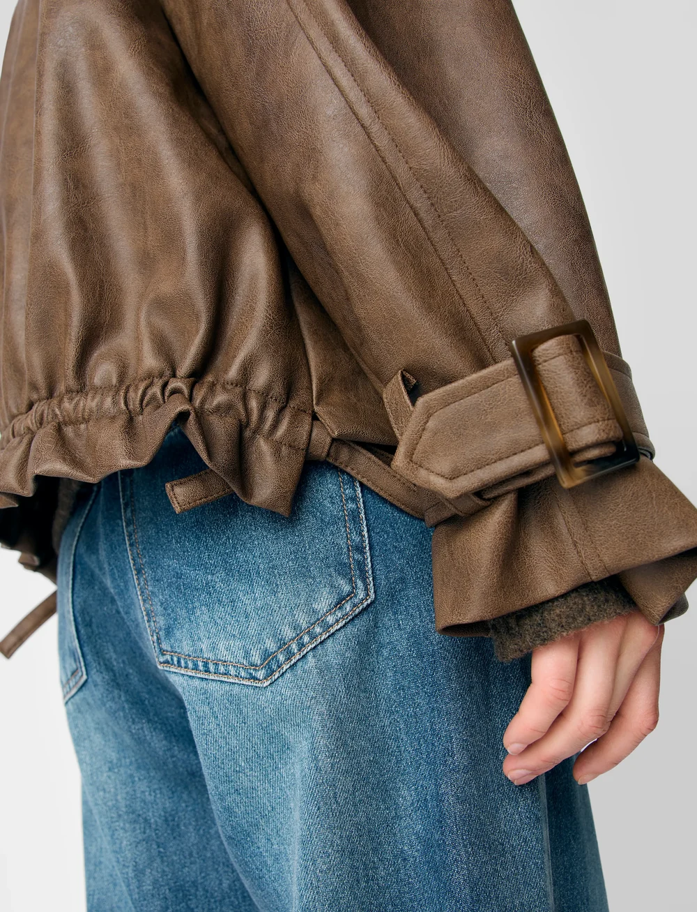 Object - OBJLAMA BIKER JACKET E AU 25 - nahktagid - morel - 4