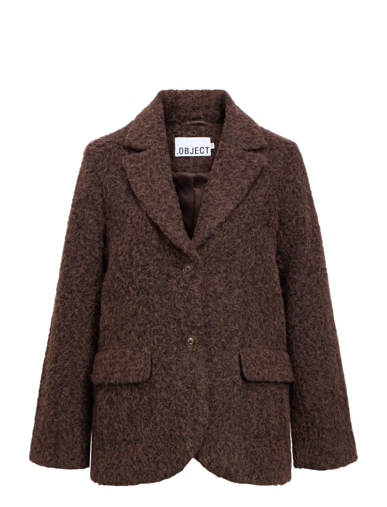Object OBJCELINA L/S LO JACKET REP - Kavajer - SEAL BROWN / brown