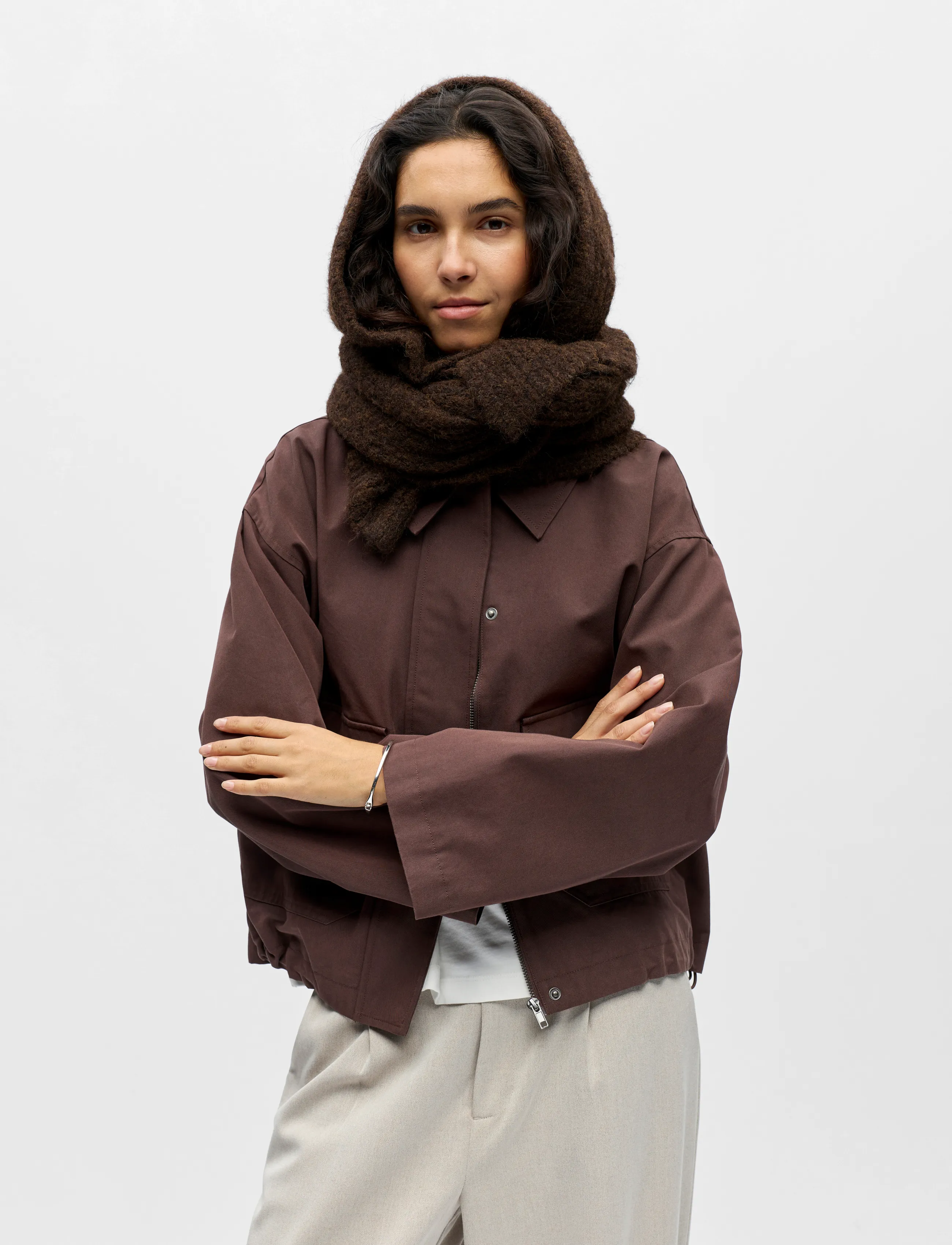 Object - OBJMILU SCARF KNIT BALACLAVA NOOS - winter scarves - java - 2