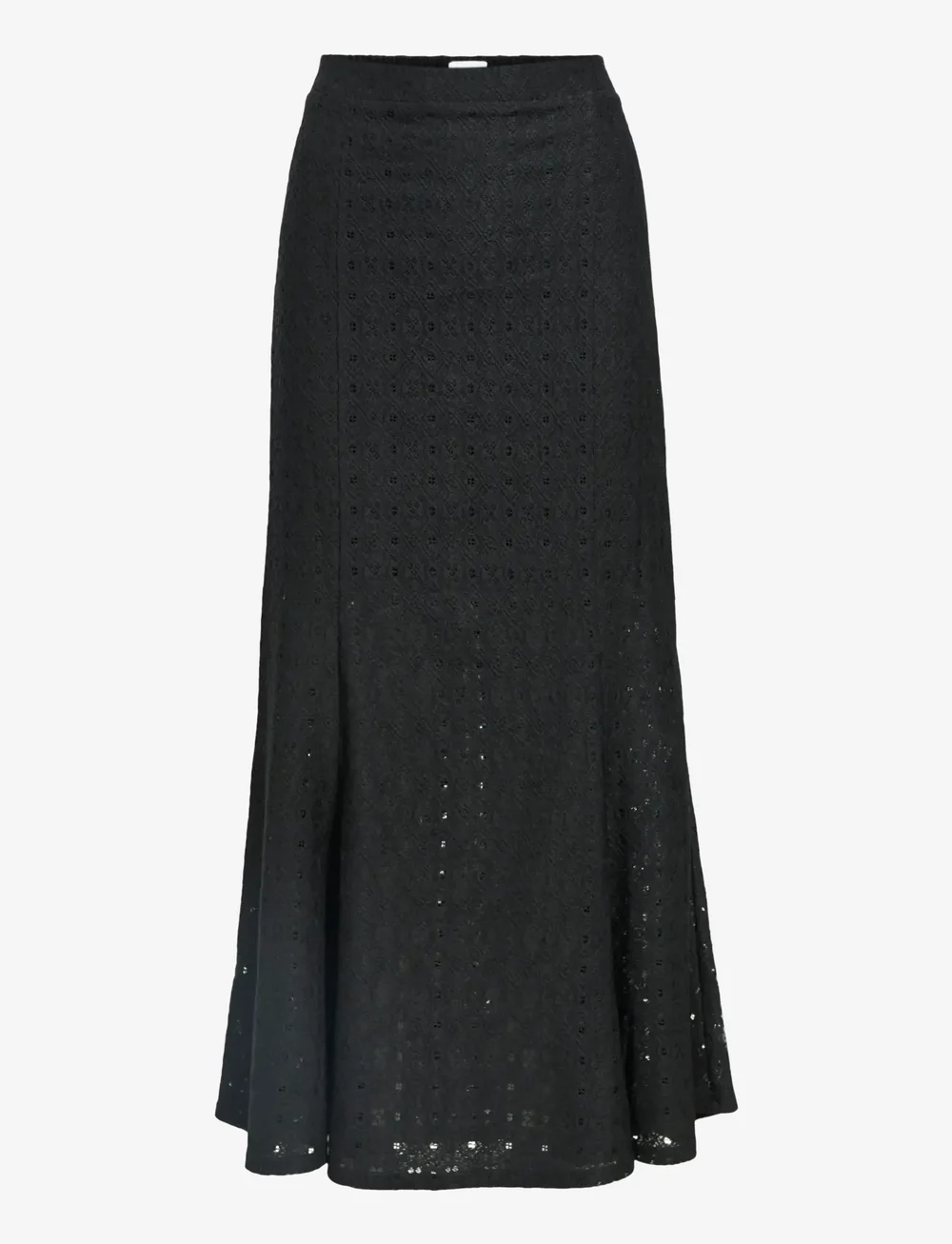 Object - OBJLAILA MW LO LONG SKIRT DIV - kootud seelikud - black - 1