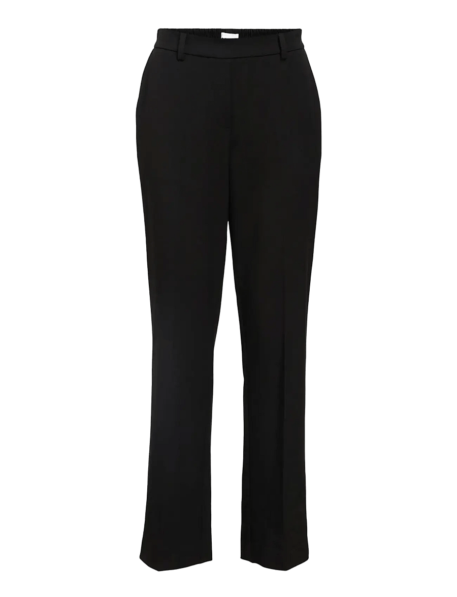 Object - OBJLISA MW STRAIGHT PANT NOOS - habitbukser - black - 1
