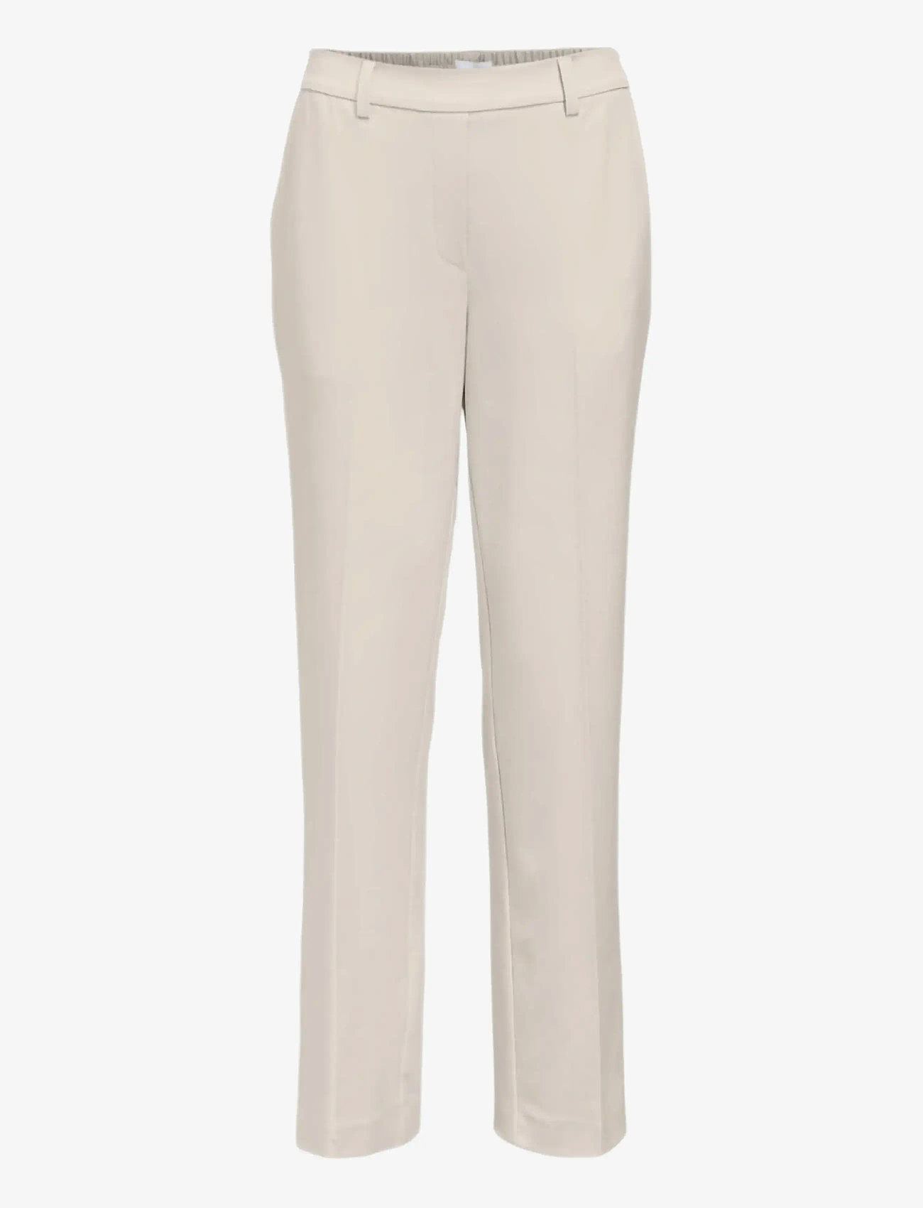 Object - OBJLISA MW STRAIGHT PANT NOOS - habitbukser - humus - 1