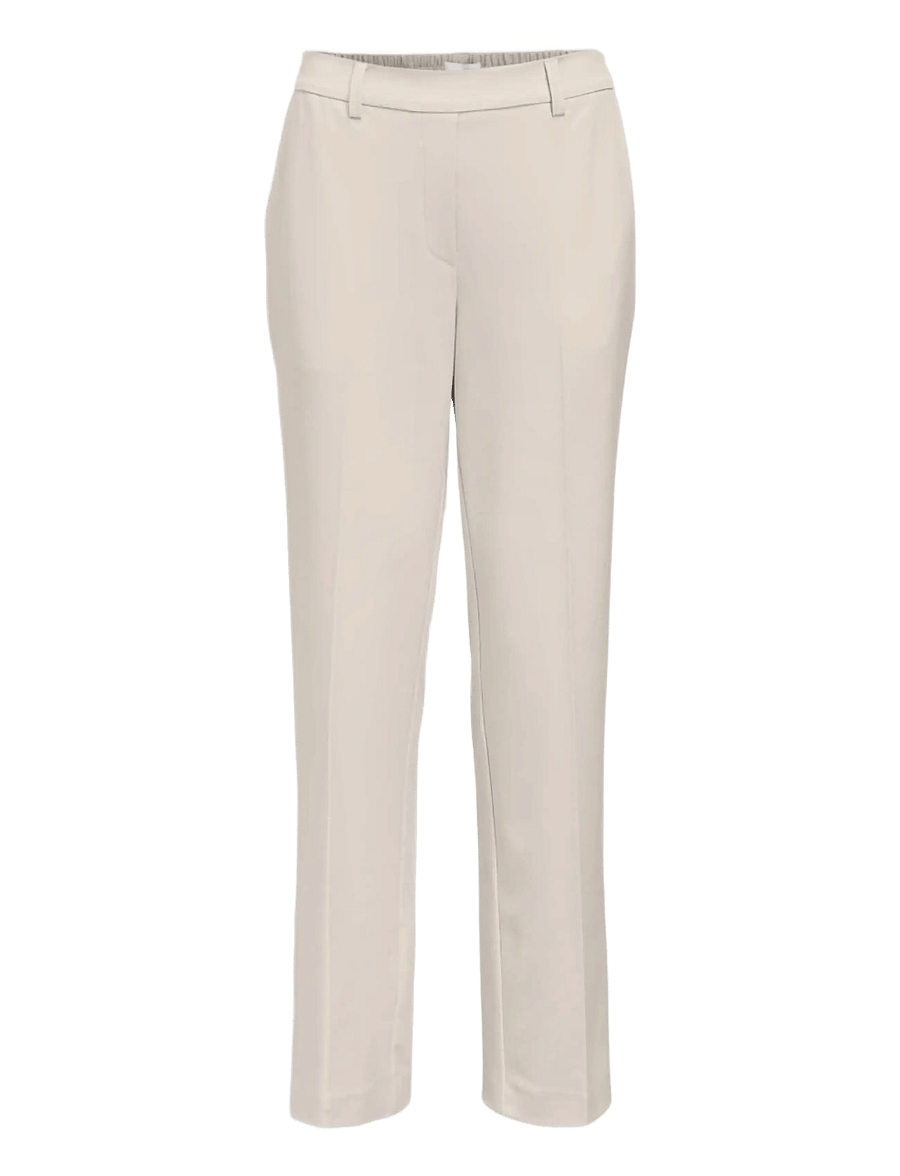 Object - OBJLISA MW STRAIGHT PANT NOOS - habitbukser - humus - 1