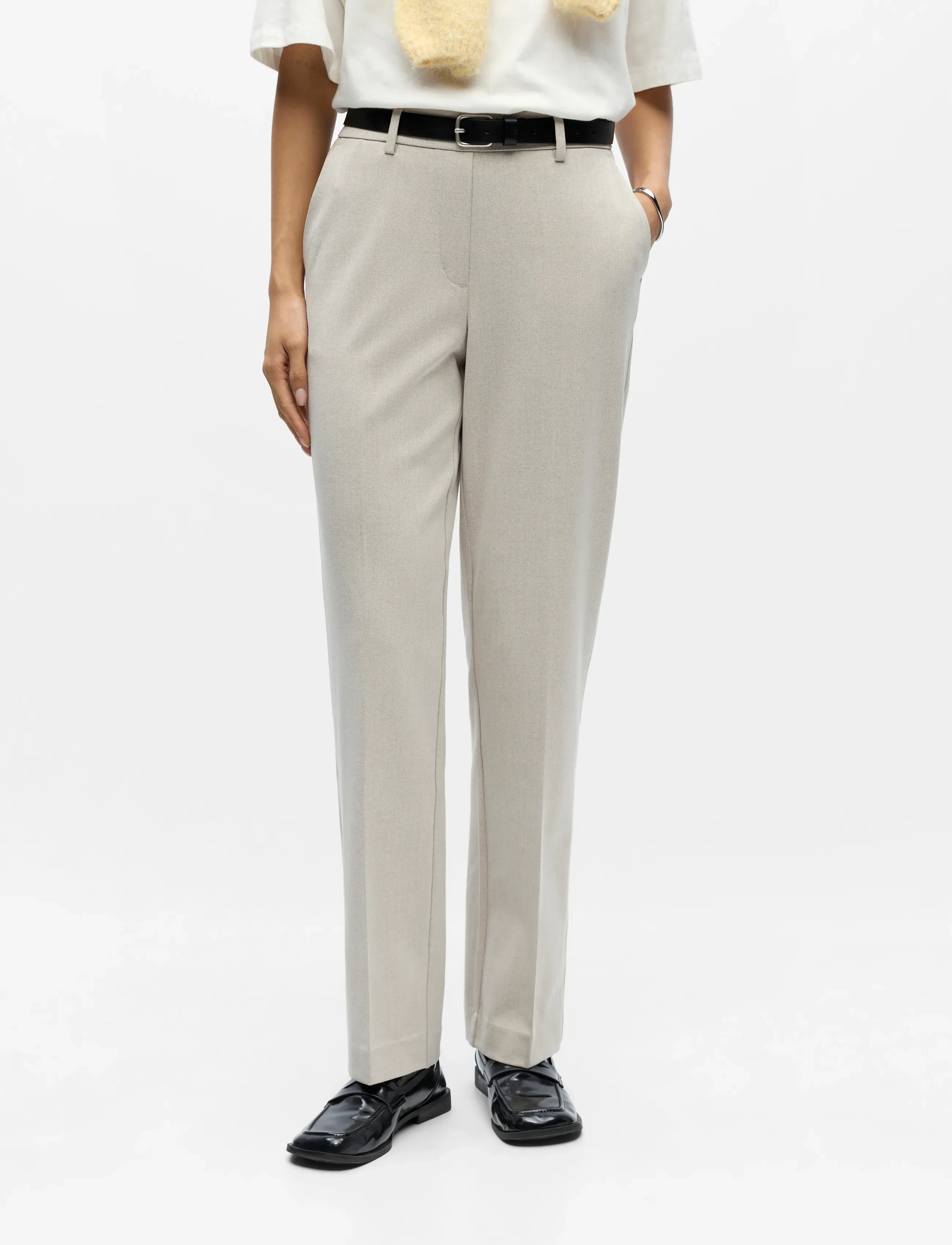 OBJECT Objlisa Mw Straight Pant Noos kostymbyxor dam – bild 4