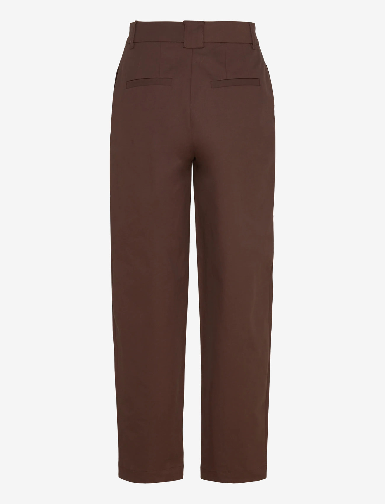 Object - OBJNEROLA HW STRAIGHT PANT 141 - formell - seal brown - 1