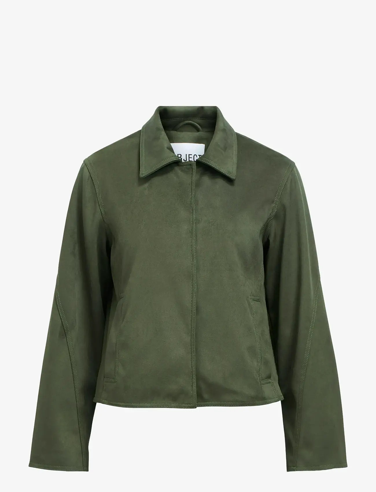 Object - OBJALLIE L/S RE JACKET 141 - overtøj - kambaba - 1