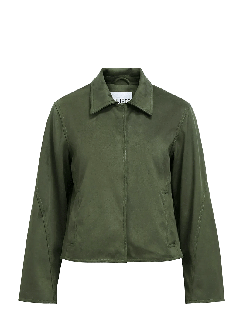 Object - OBJALLIE L/S RE JACKET 141 - frühlingsjacken - kambaba - 1