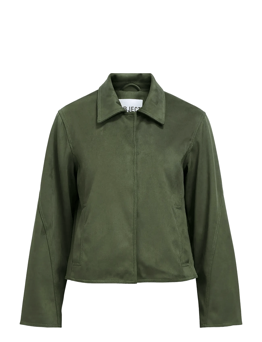 Object - OBJALLIE L/S RE JACKET 141 - frühlingsjacken - kambaba - 1