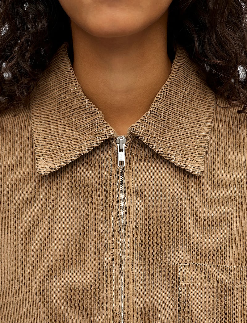 Object - OBJALIMA OZ L/S SHIRT DRESS 141 - skjortekjoler - tannin - 4