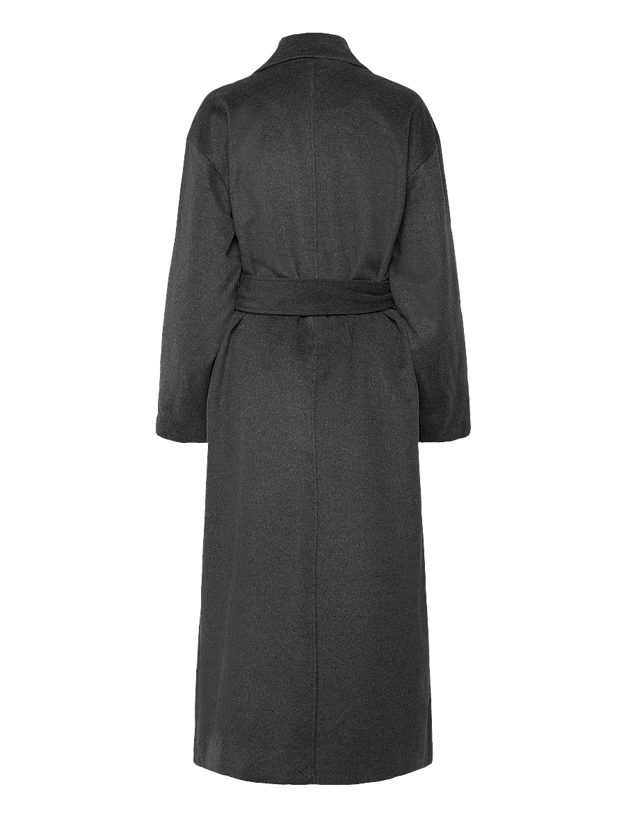 Object - OBJAUBREY L/S LO COAT 141 - winterjacken - medium grey melange - 2