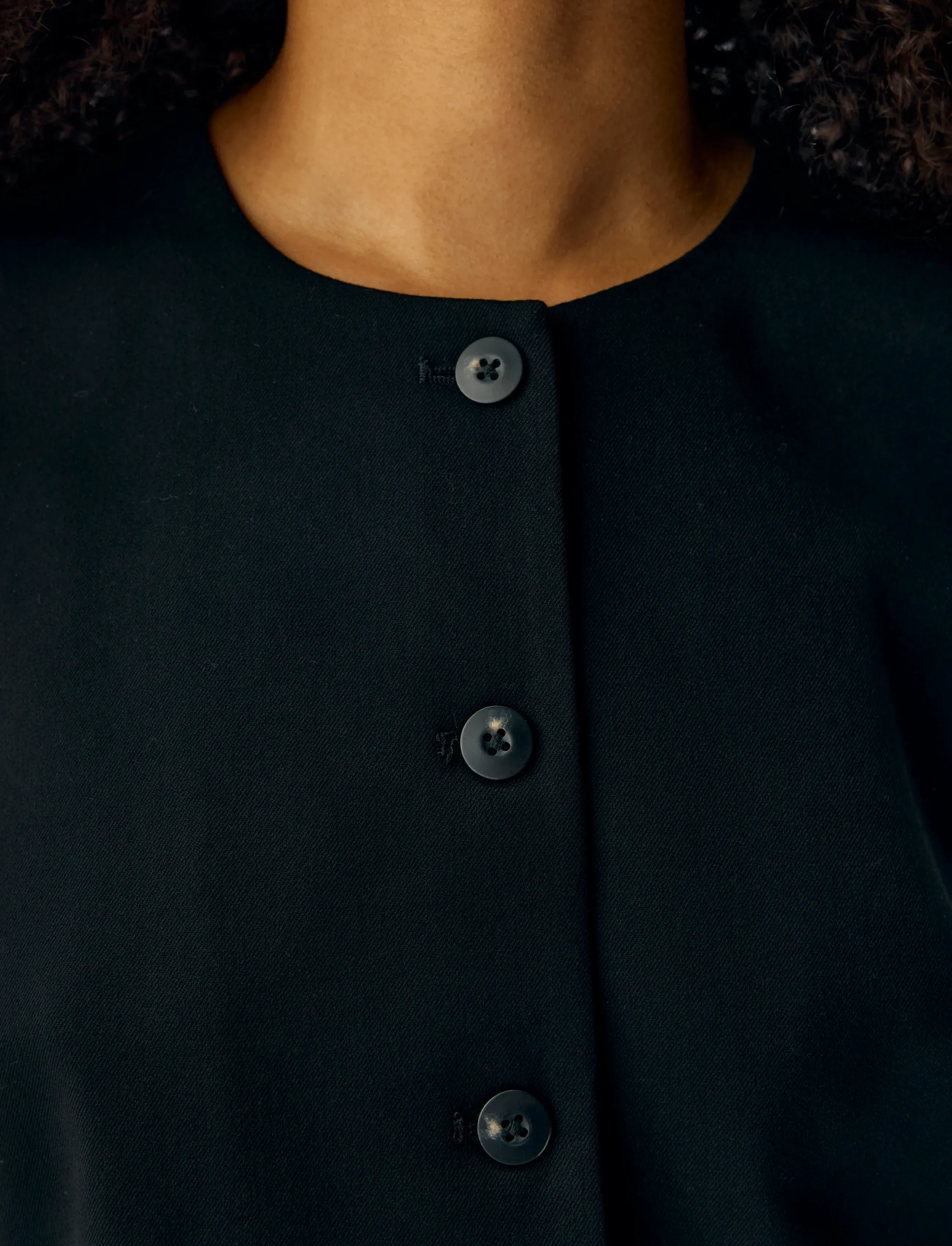 Object - OBJLISA RE WAISTCOAT DIV - blouses zonder mouwen - black - 3