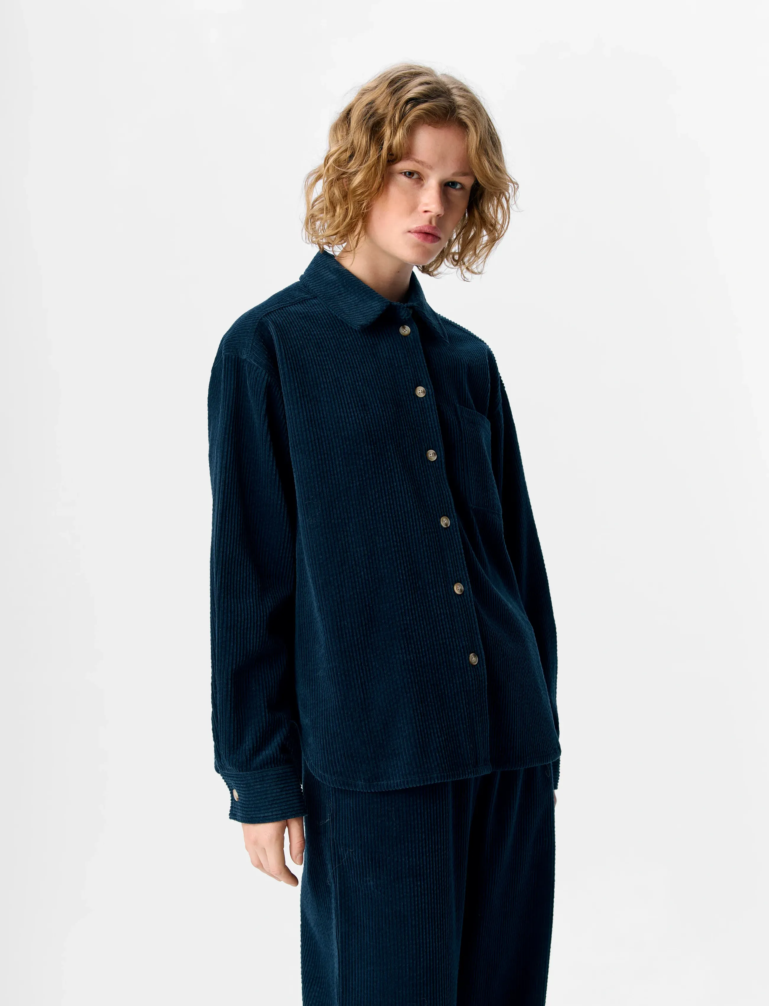 Object - OBJGALA L/S LO SHIRT NOOS - long-sleeved shirts - sky captain - 3