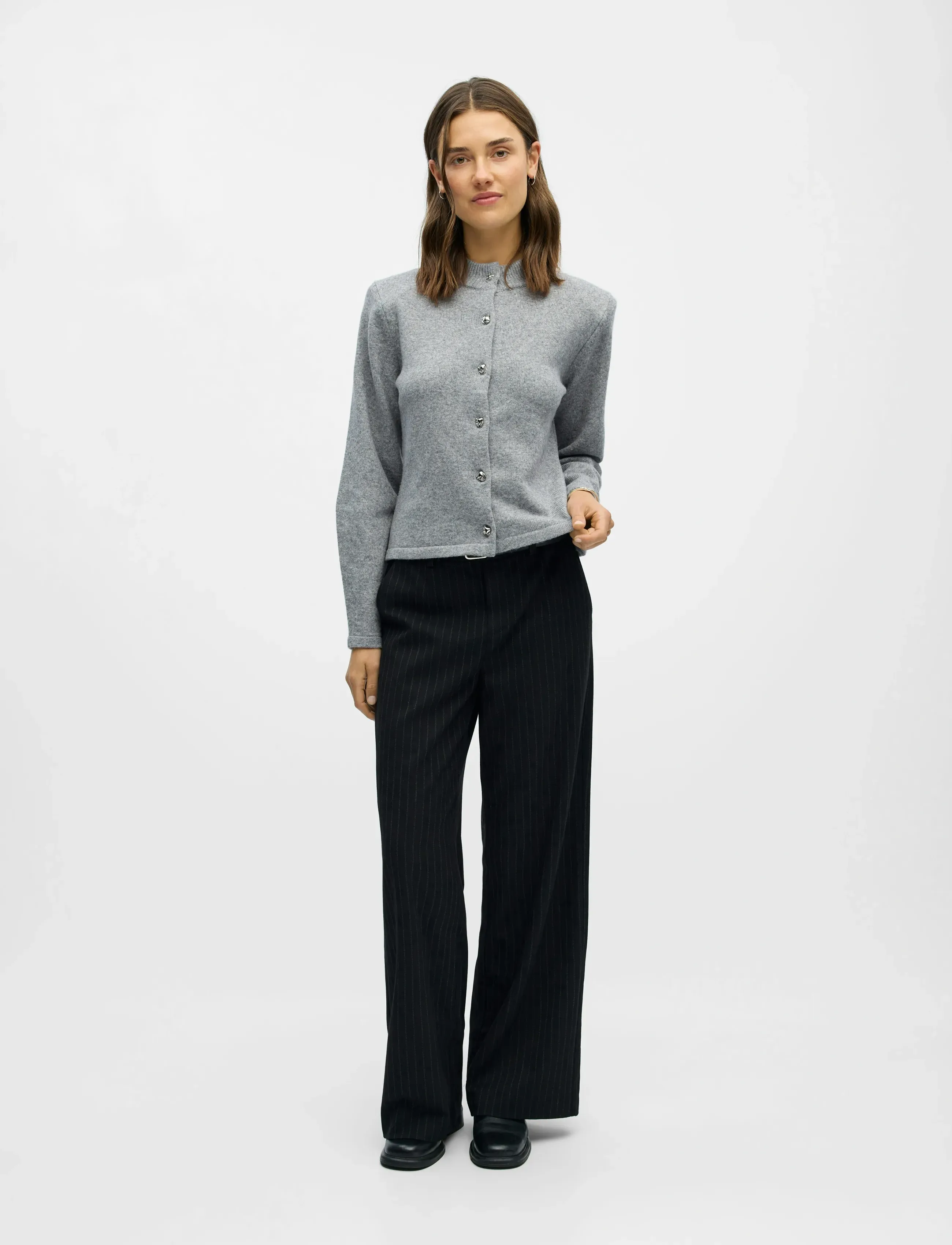 Objzari L/S Re Knit Cardigan 142