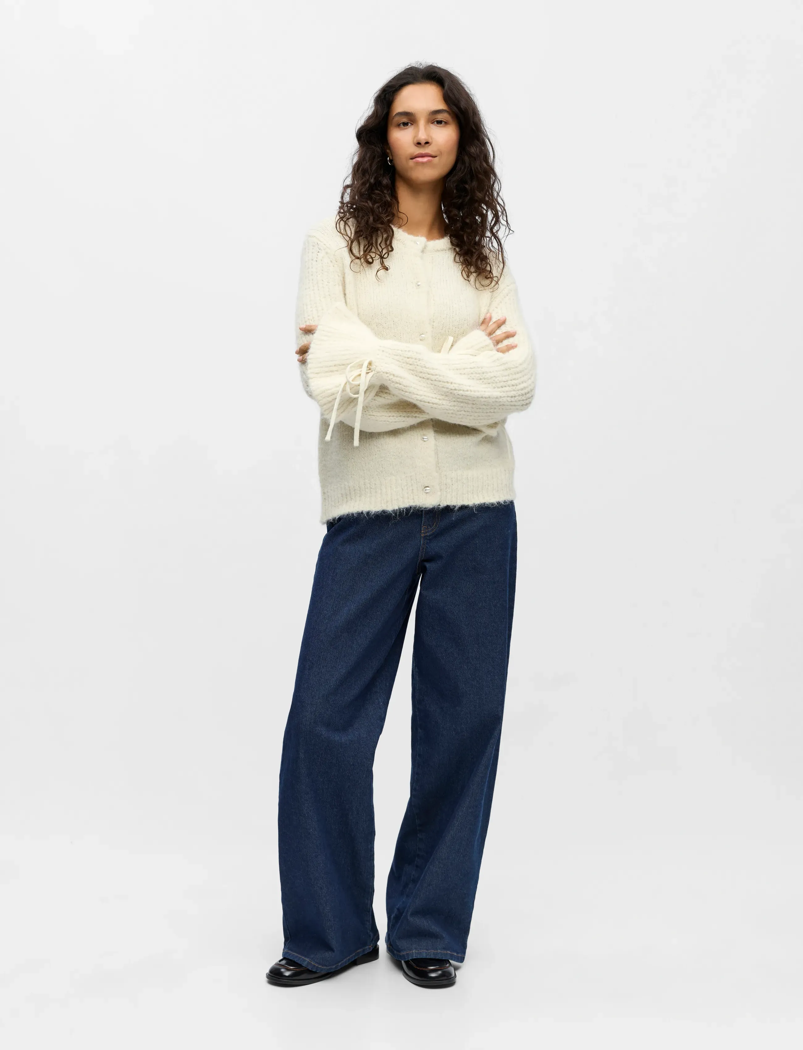 Objsalika L/S Re Knit Cardigan 142