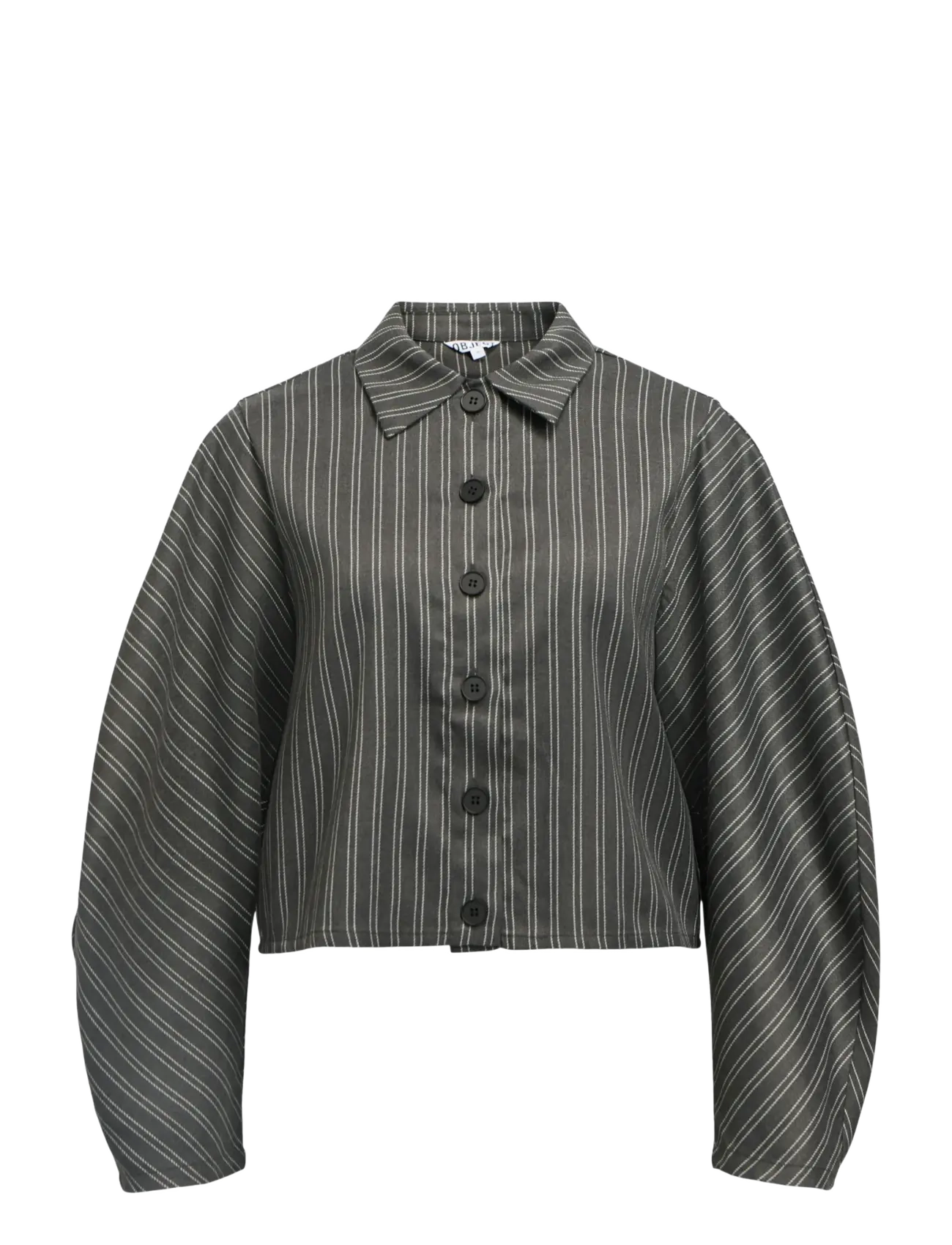 OBJECT Objenna L/S Lo Barrel Shirt 142 Grau - 42 - Damen