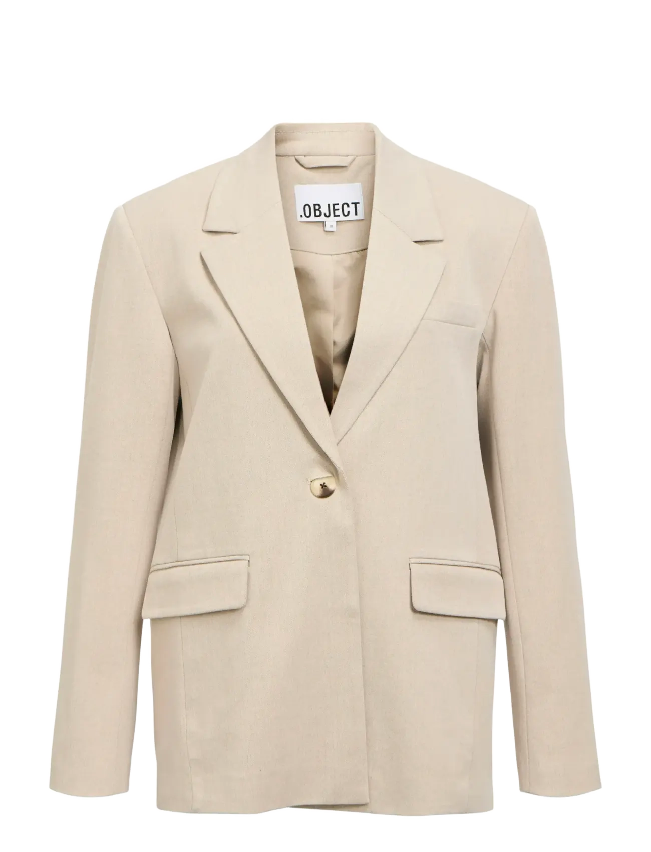 OBJECT Objlisa Lo Blazer Noos Beige - 34 - Damen
