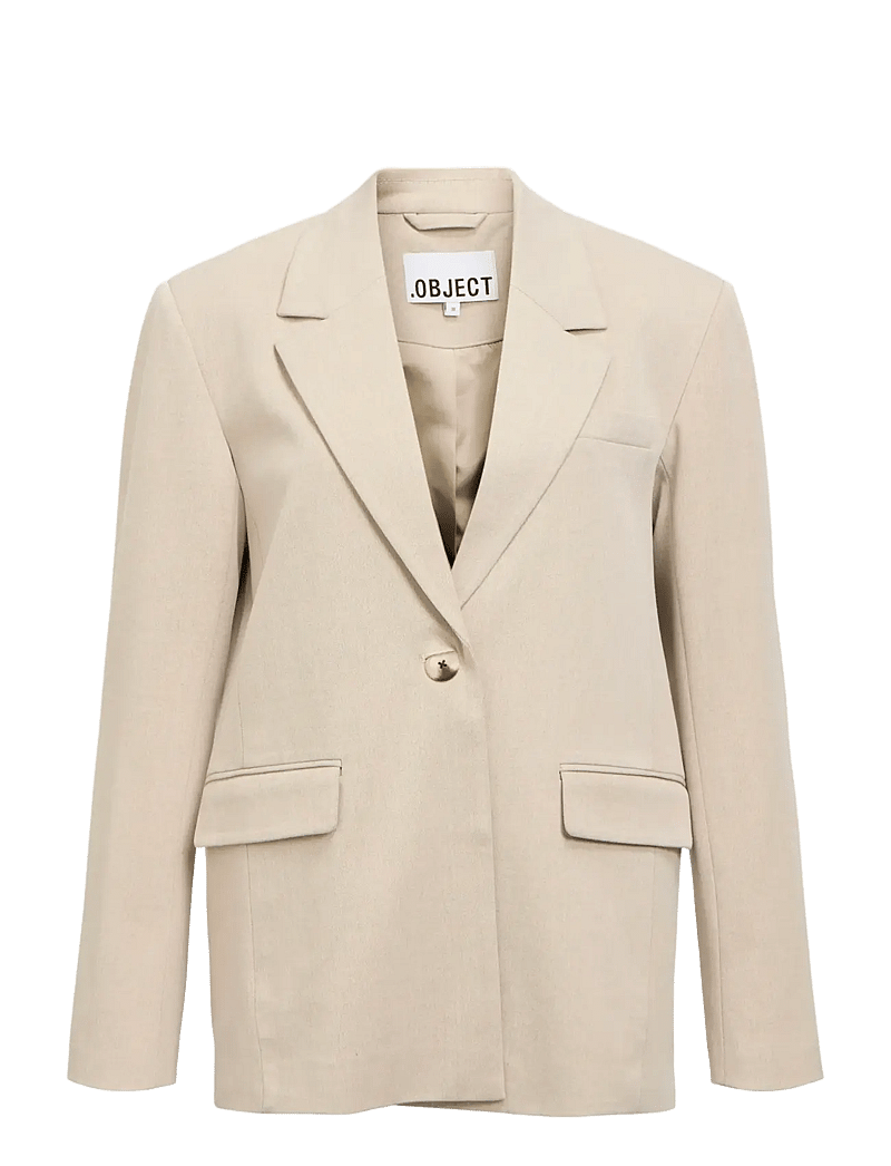 Object - OBJLISA LO BLAZER NOOS - einreihige blazer - humus - 1