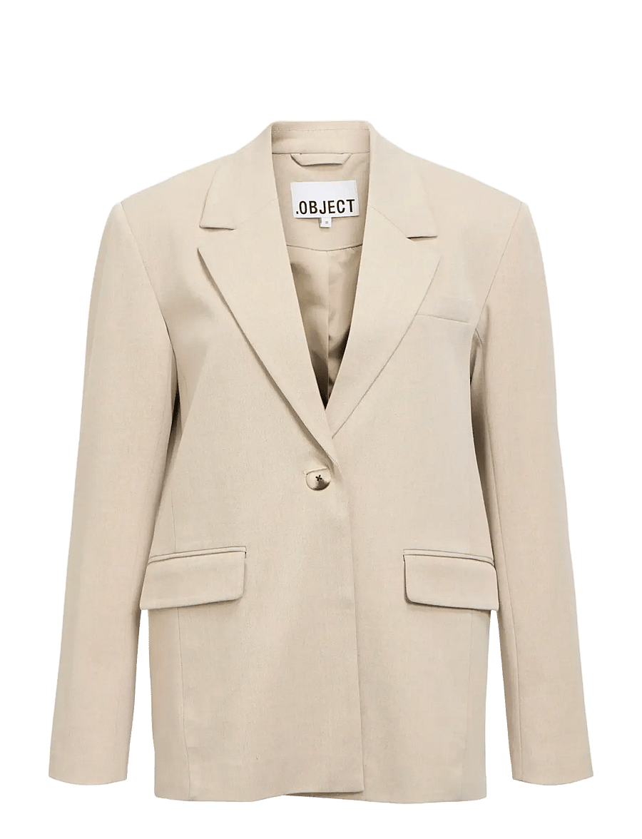 Object - OBJLISA LO BLAZER NOOS - einreihige blazer - humus - 1