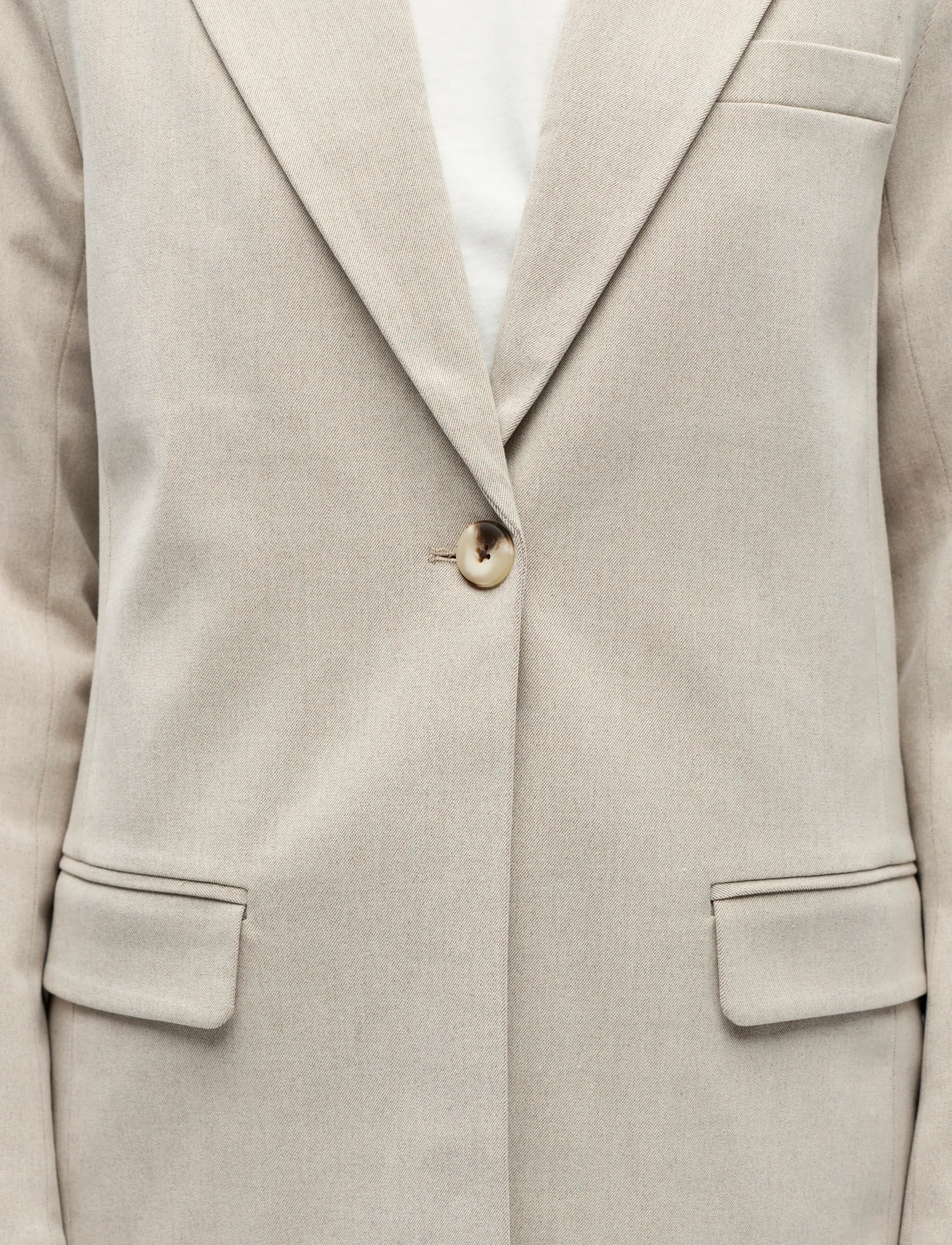 Object - OBJLISA LO BLAZER NOOS - single breasted blazers - humus - 4