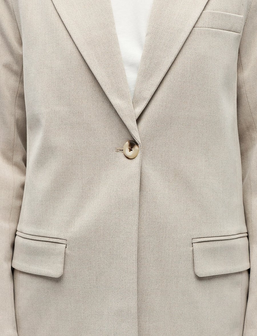 Object - OBJLISA LO BLAZER NOOS - einreihige blazer - humus - 4