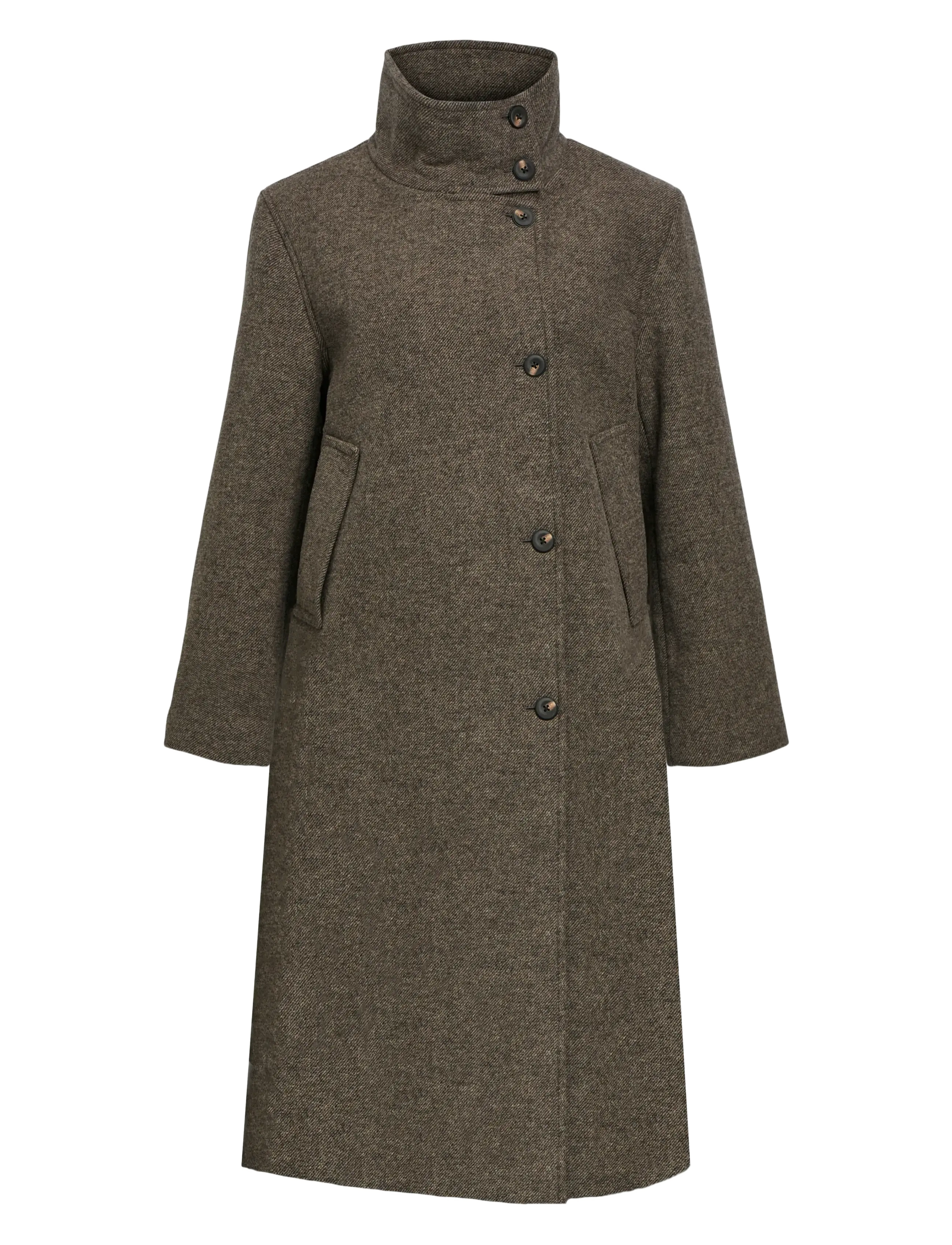 Object OBJRIKIS RE LONG COAT 140 DIV - Jakker & Frakker - MOREL / brown