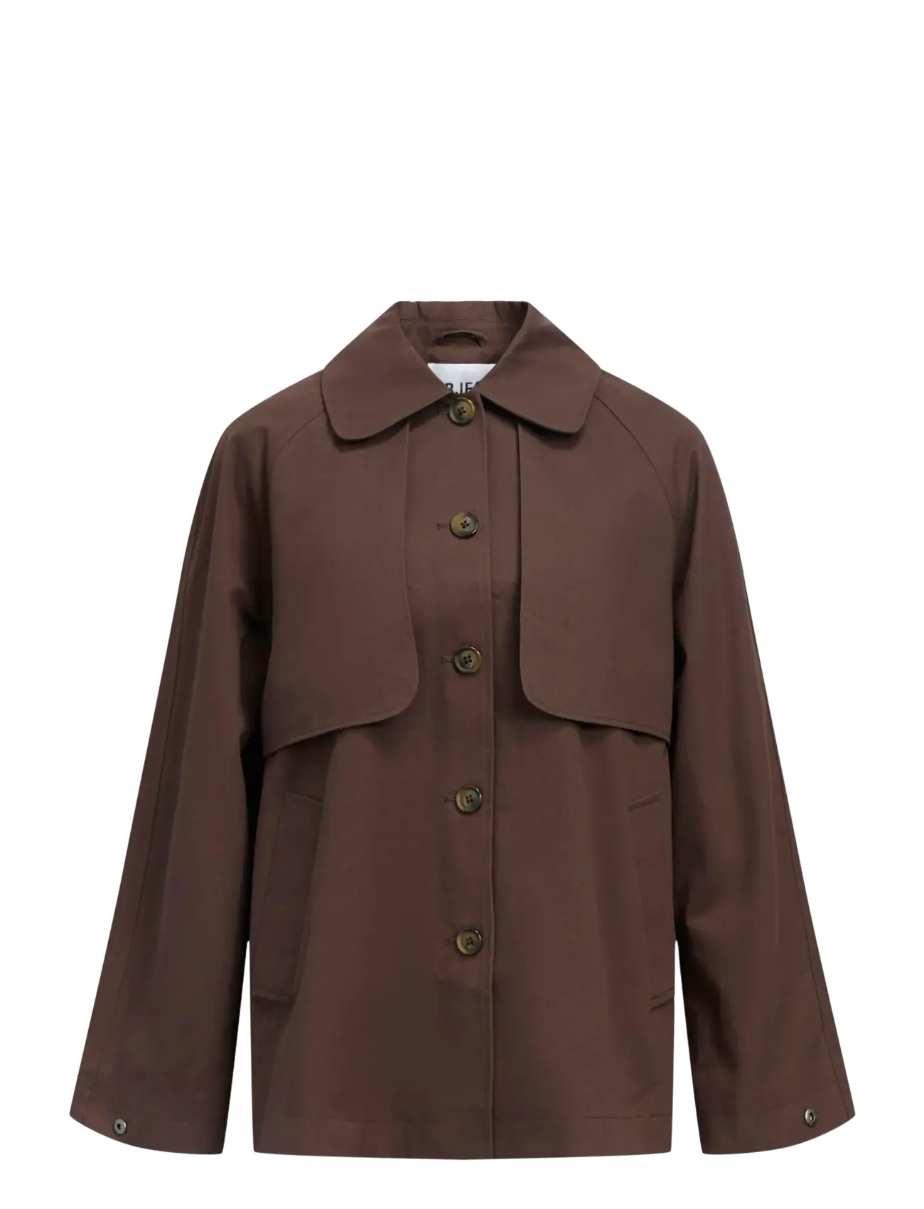 Object OBJPAULA RE L/S TRENCH JACKET NOOS - Object - SEAL BROWN / brown