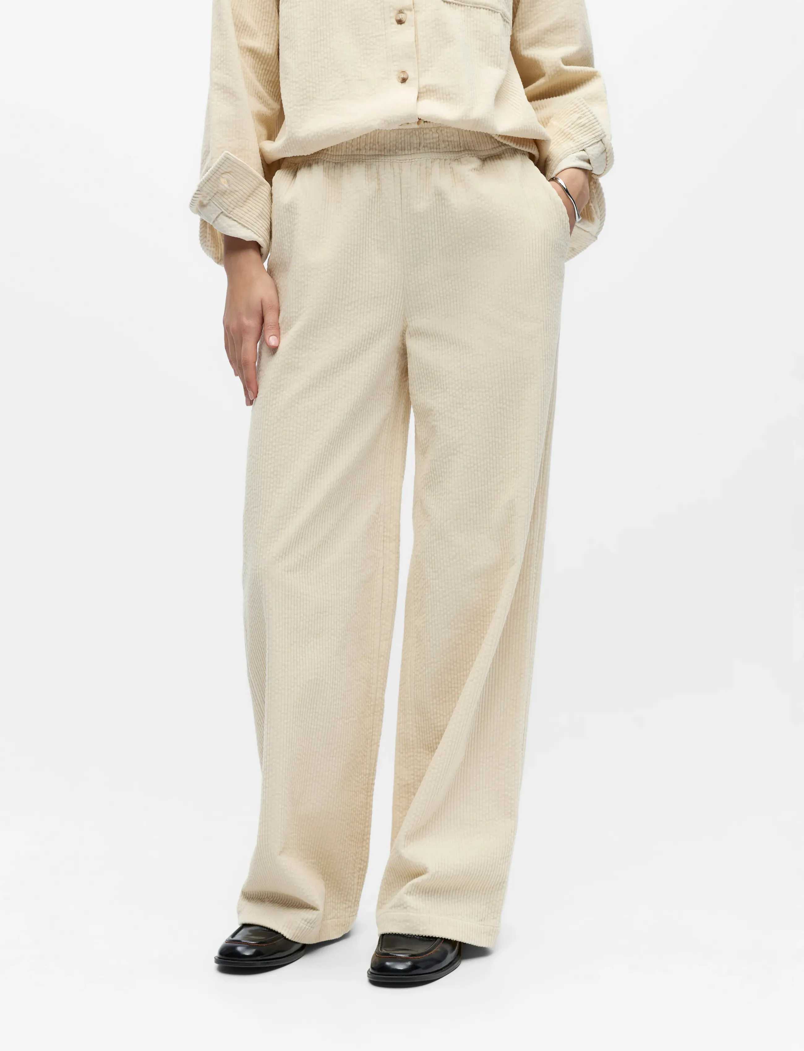 OBJECT Objgala Mw Re Wide Pant Noos leggings dam – bild 3