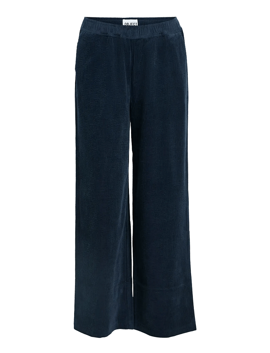 Object - OBJGALA MW RE WIDE PANT NOOS - hosen mit weitem bein - sky captain - 1