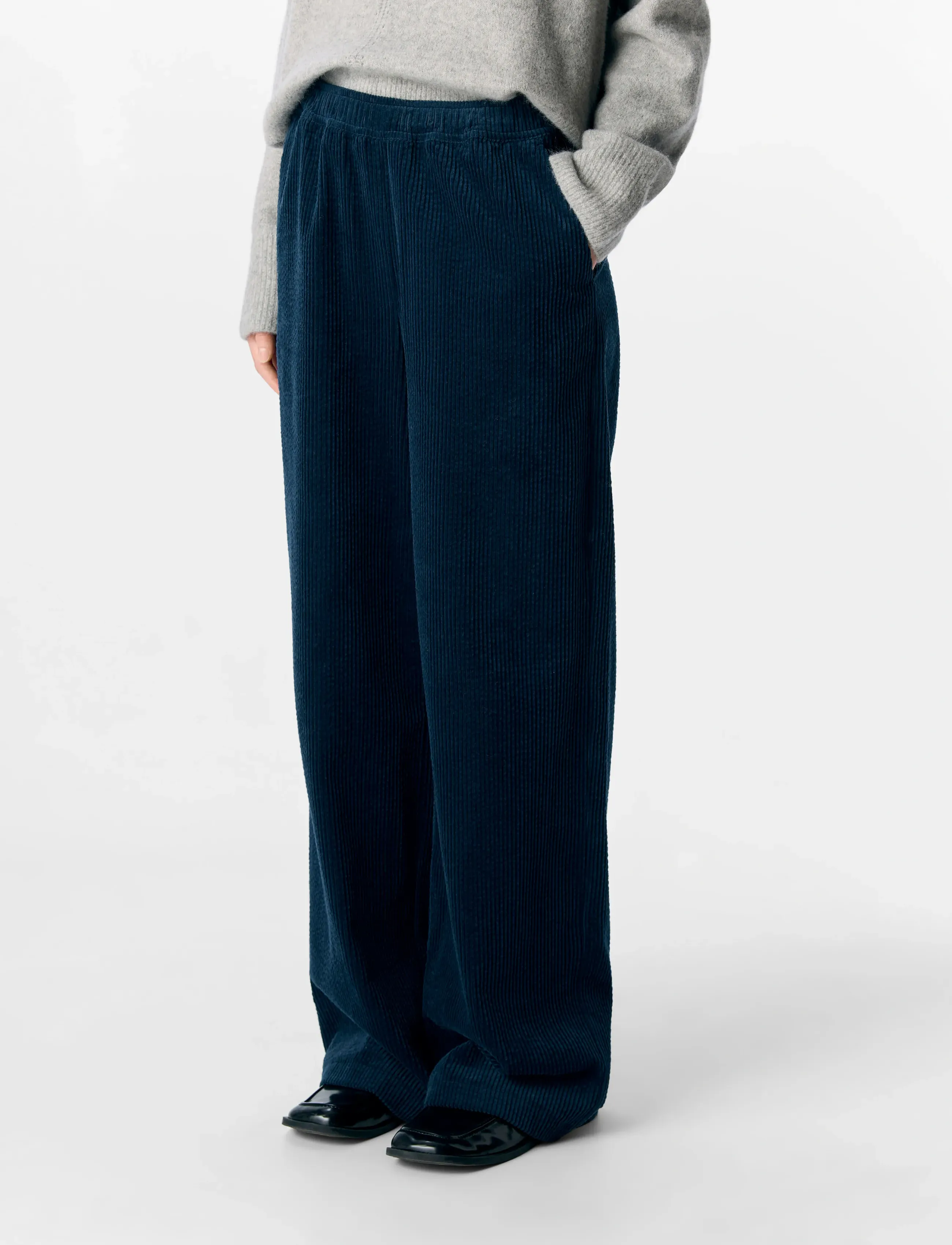 Object OBJGALA MW RE WIDE PANT NOOS - Hosen - SKY CAPTAIN / navy