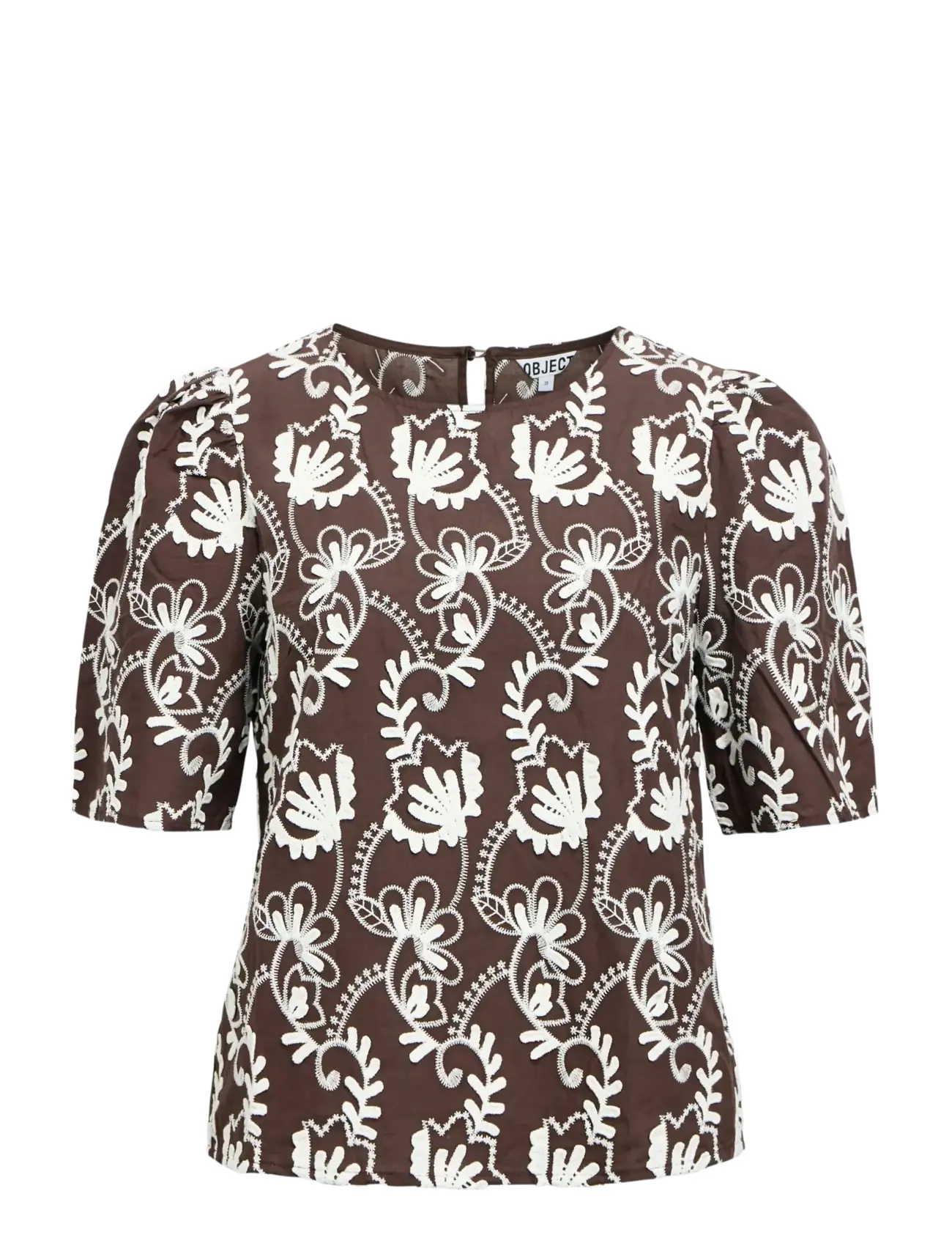 Object OBJMYA 2/4 RE TOP NOOS - Blusen & Hemden - SEAL BROWN / brown