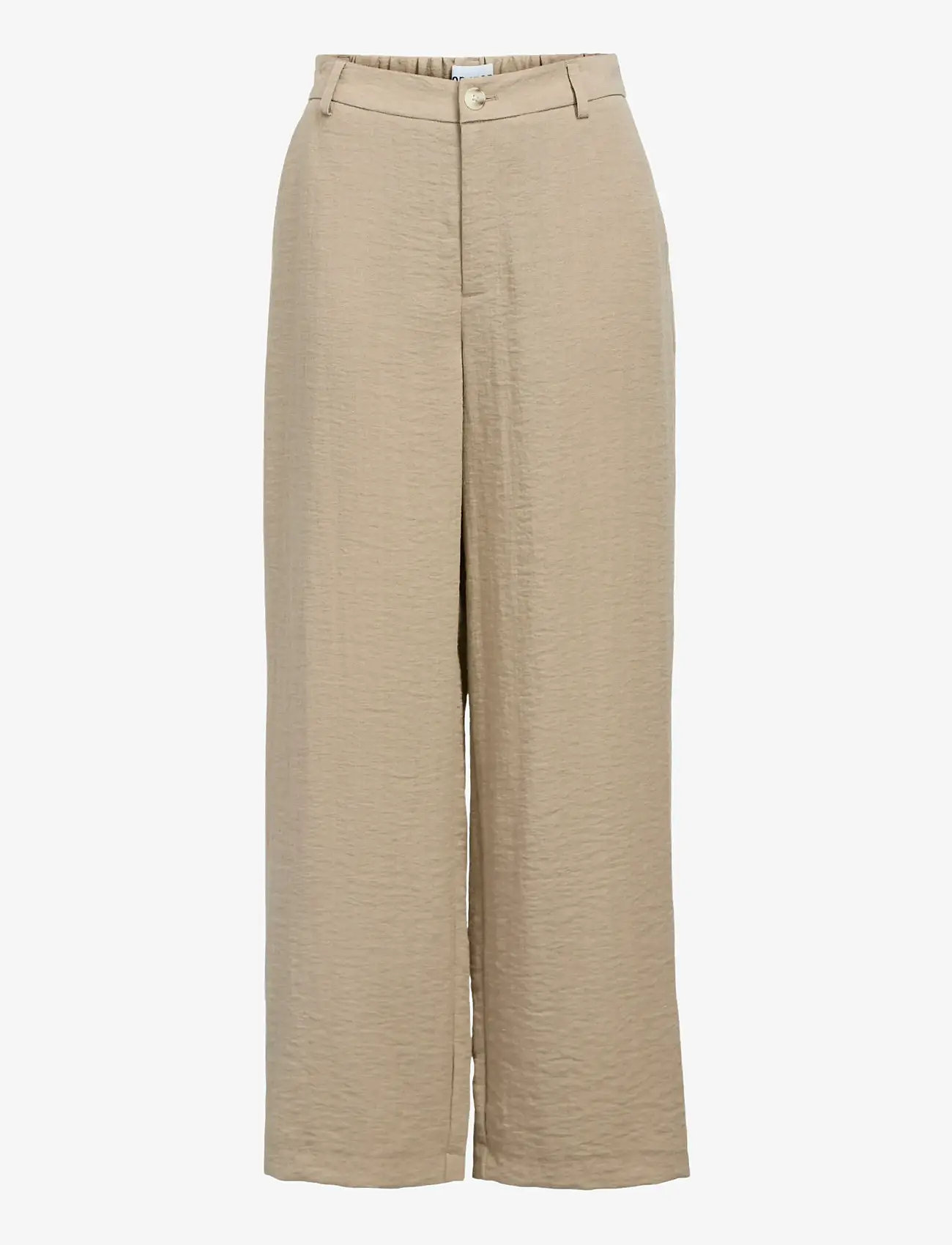 Object - OBJRINI MW LO WIDE PANT NOOS - vida byxor - desert taupe - 1