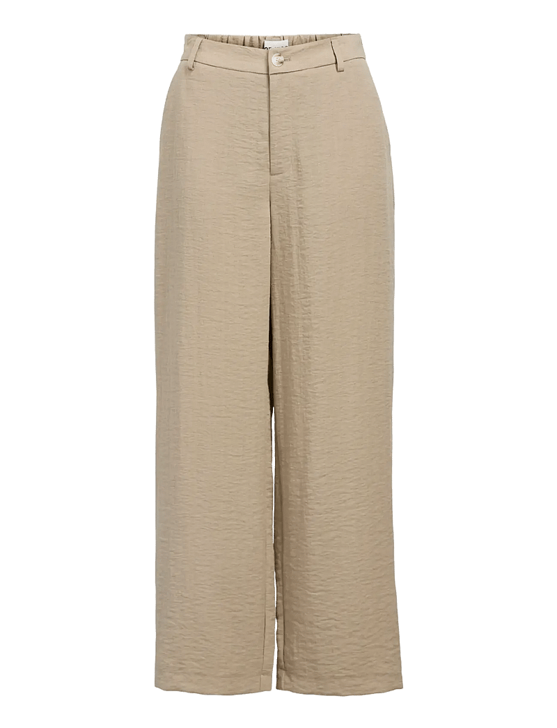 Object - OBJRINI MW LO WIDE PANT NOOS - vida byxor - desert taupe - 1