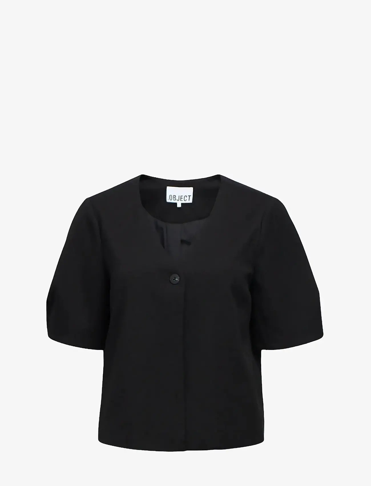 Object - OBJLISA S/S RE TOP NOOS - t-särgid - black - 1