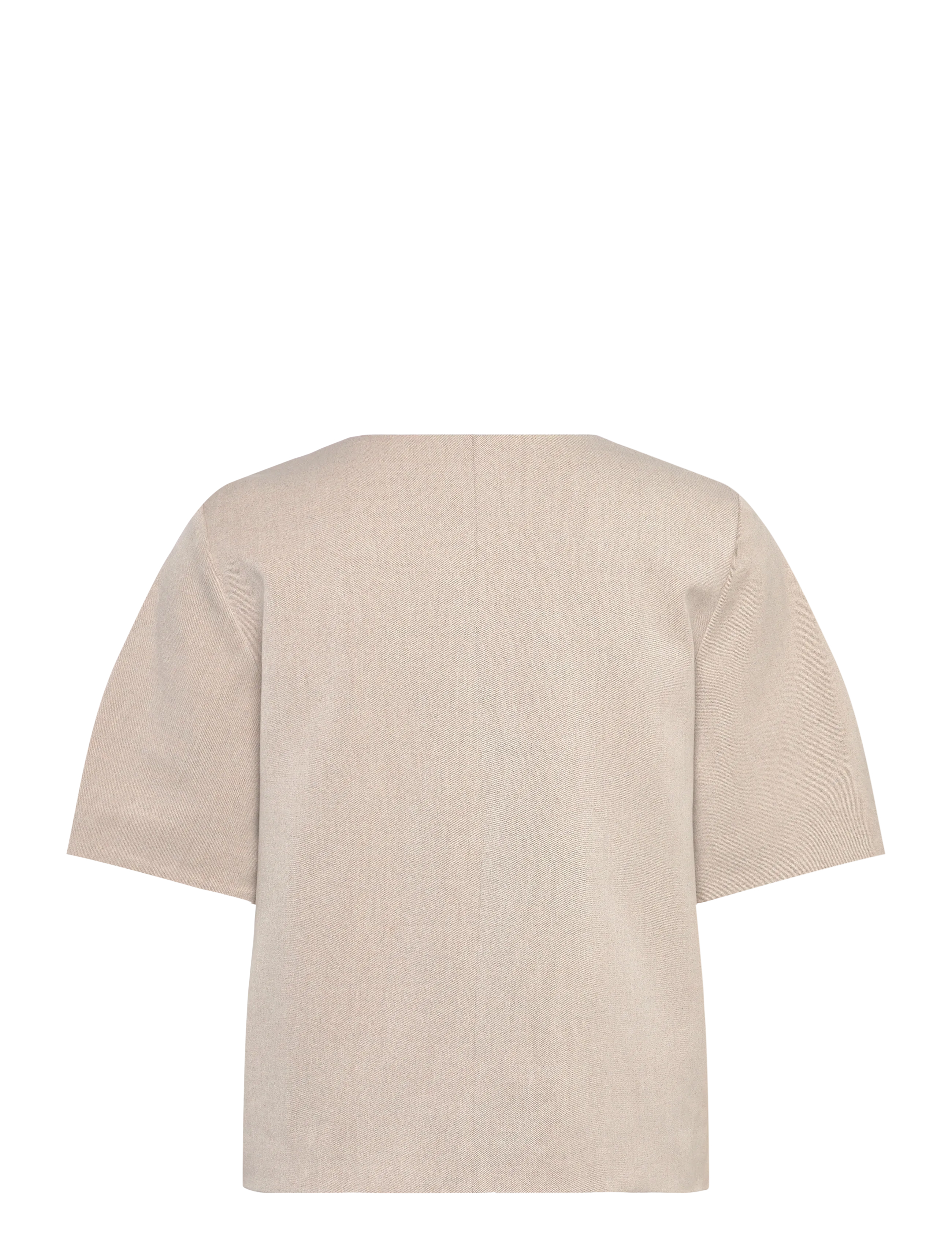 Object - OBJLISA S/S RE TOP NOOS - t-shirts - humus - 2