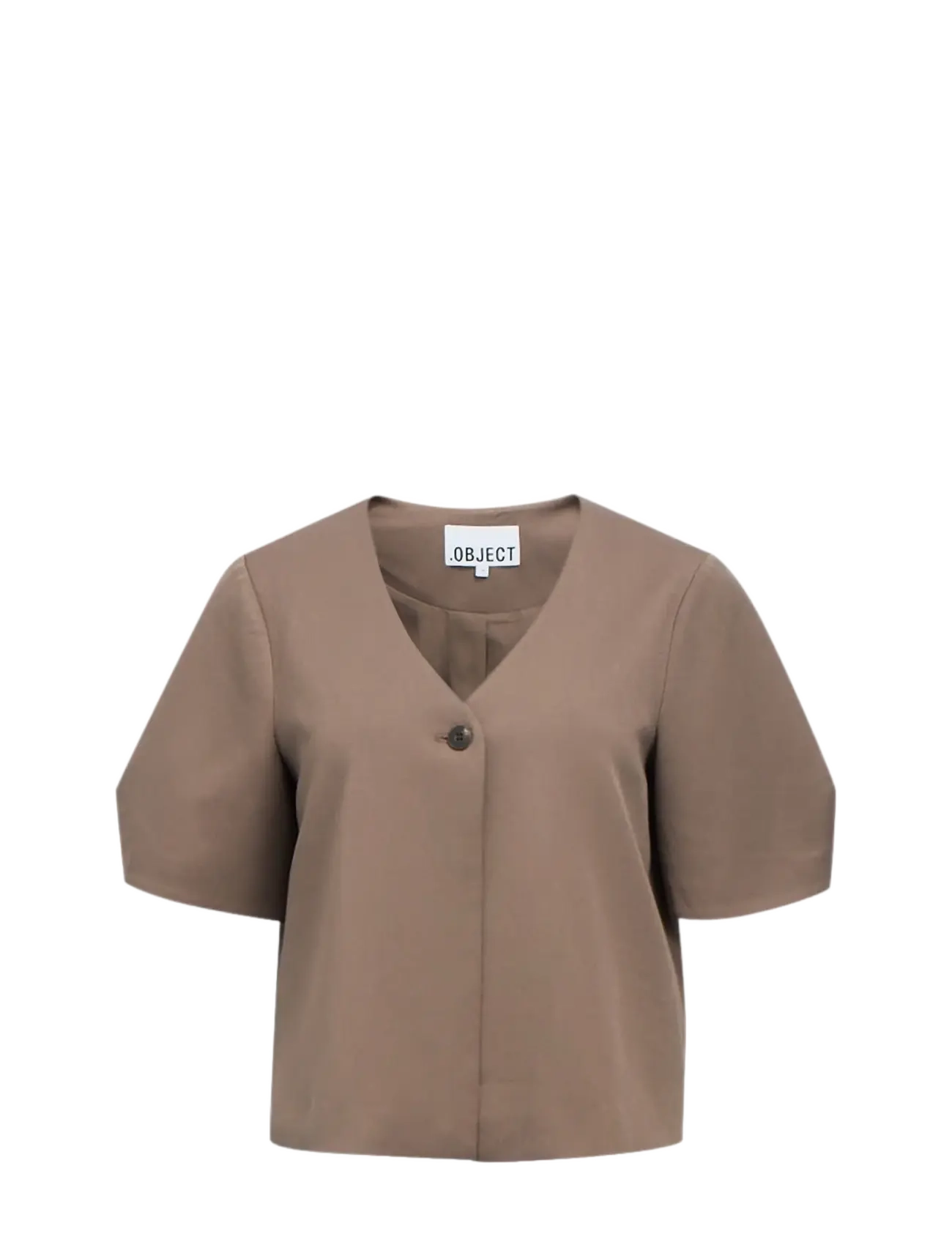 OBJECT Objlisa S/S Re Oberteil Noos Braun - 38 - Damen