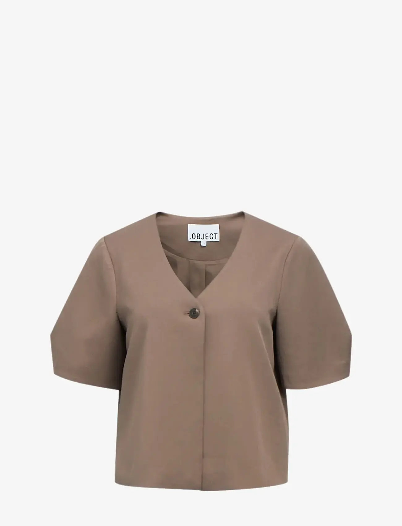 Object - OBJLISA S/S RE TOP NOOS - t-särgid - morel - 1