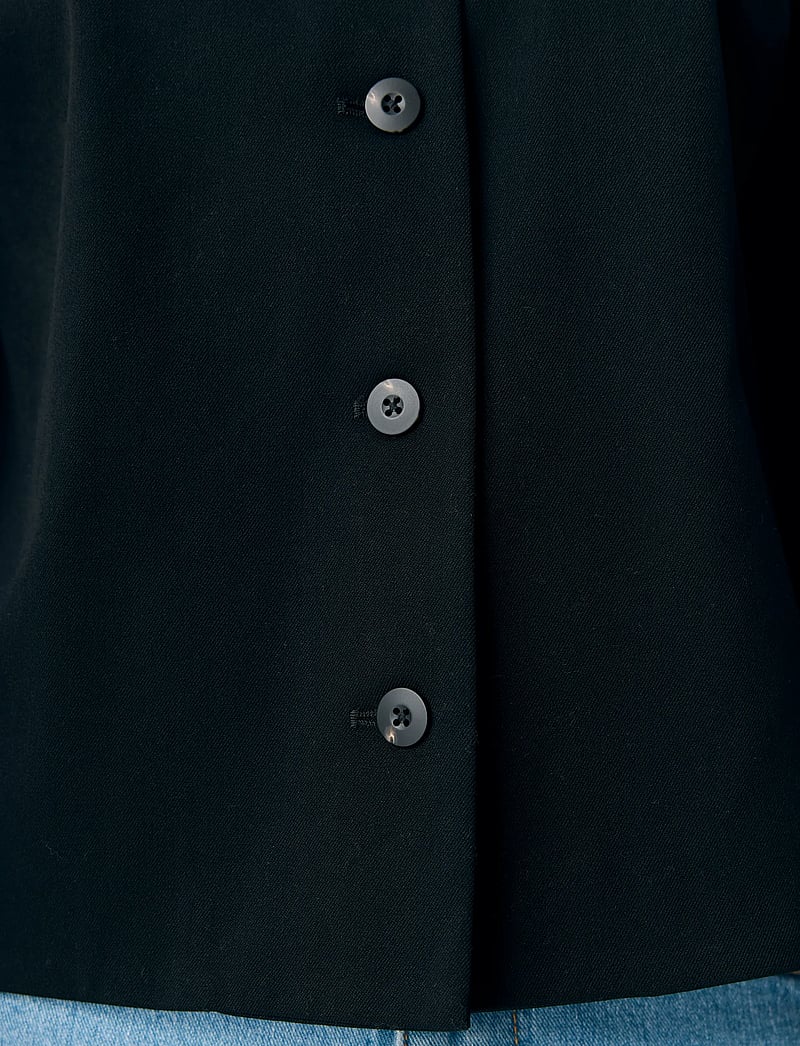 Object - OBJLISA L/S RE BLAZER NOOS - einreihige blazer - black - 4