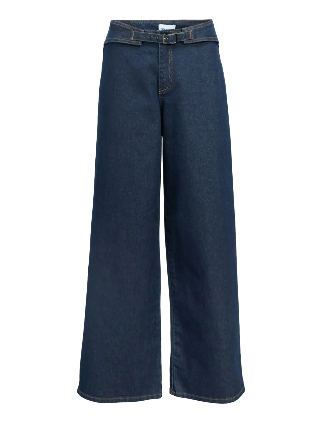 OBJSAVA FLO HW JEANS 142 - DARK BLUE DENIM