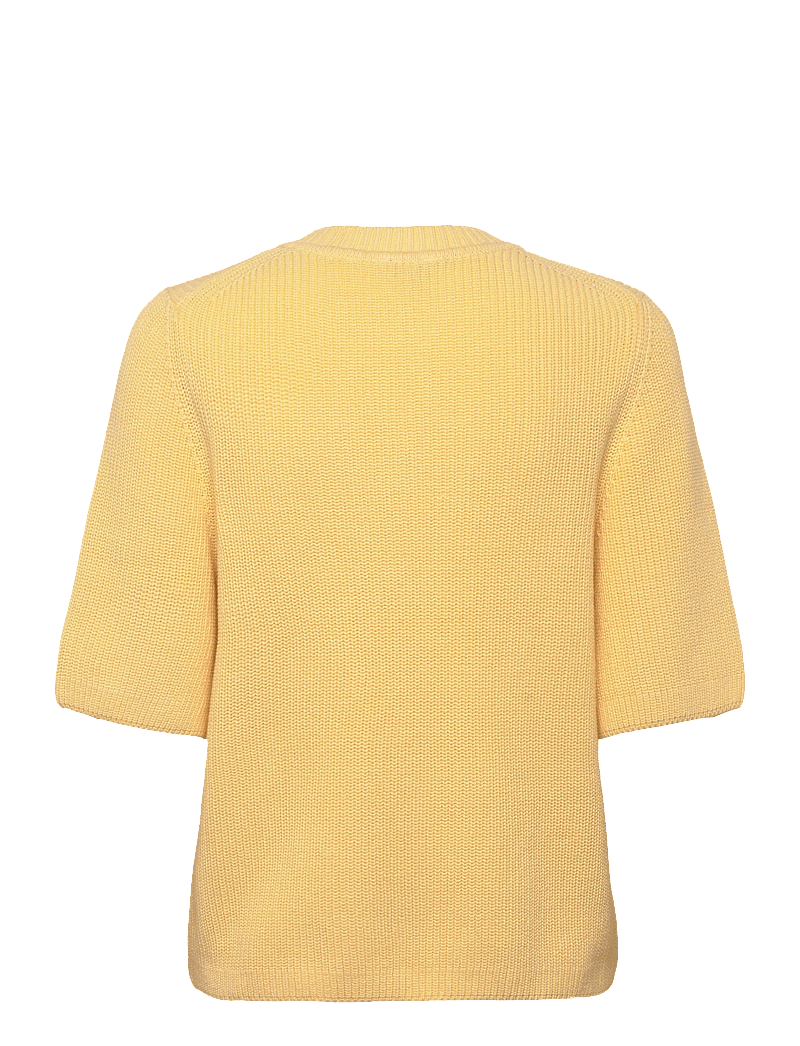 Object - OBJFLO S/S RE KNIT PULLOVER NOOS - pullover - sunlight - 2