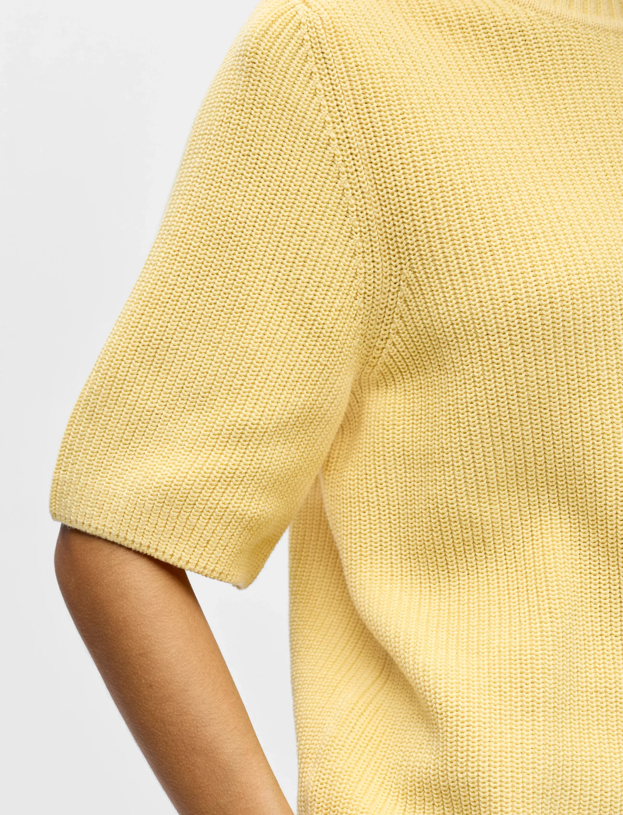 OBJECT Objflo S/S Re Knit Pullover Noos stickade tröjor dam – bild 5