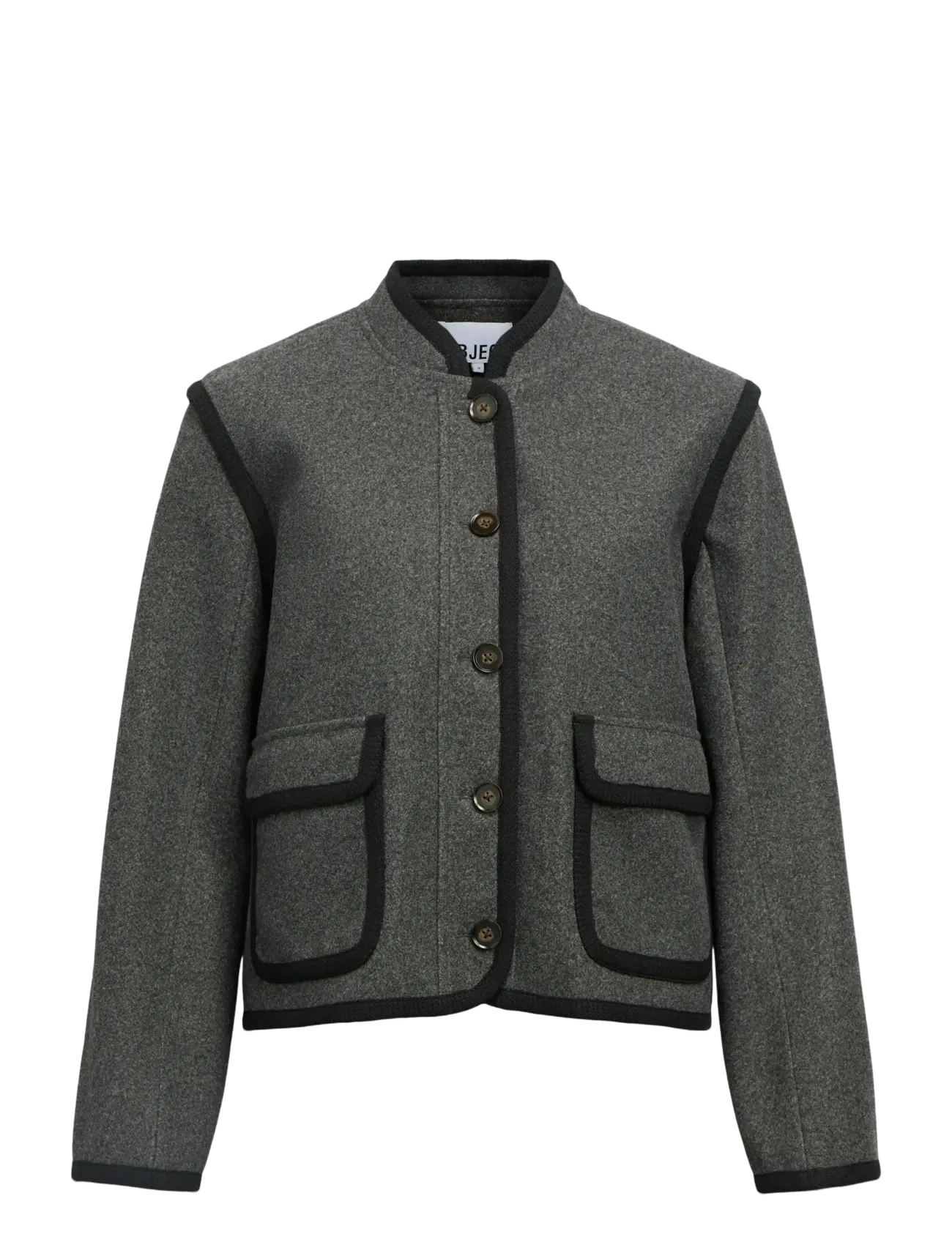OBJECT Objisla Kurz Re Jacke 142 Grau - 36 - Damen