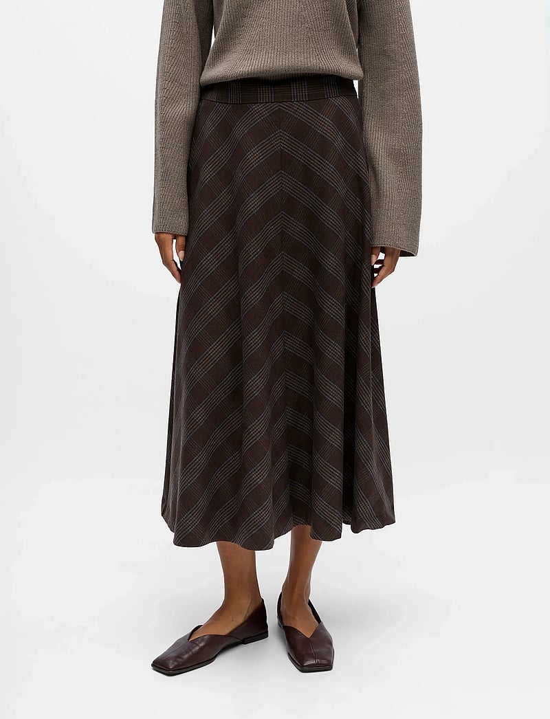 Object - OBJDANNI MW LONG SKIRT E AU 25 - midiseelikud - rawhide - 4