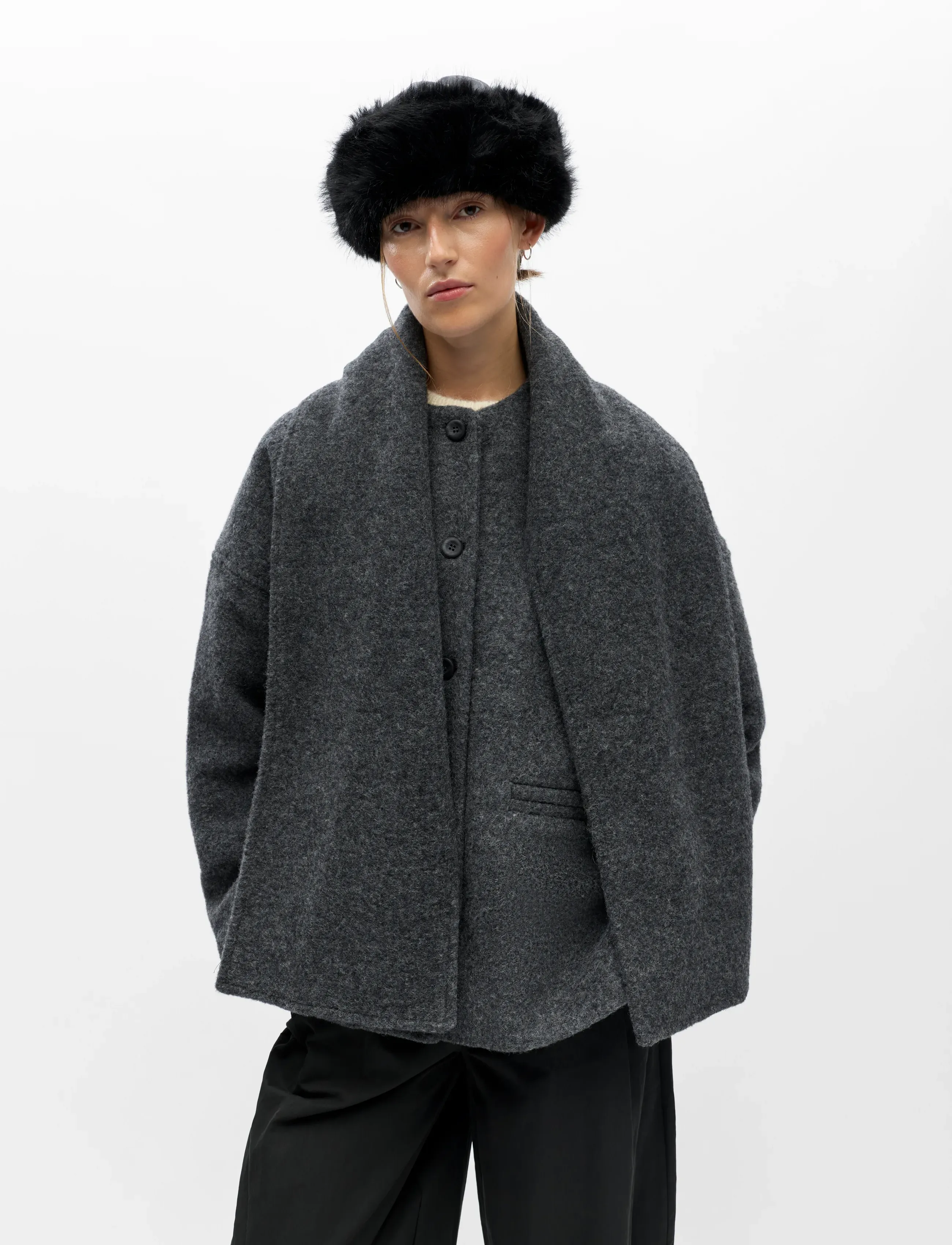 Object OBJJUNE BUCKET HAT REP - Object - BLACK / black