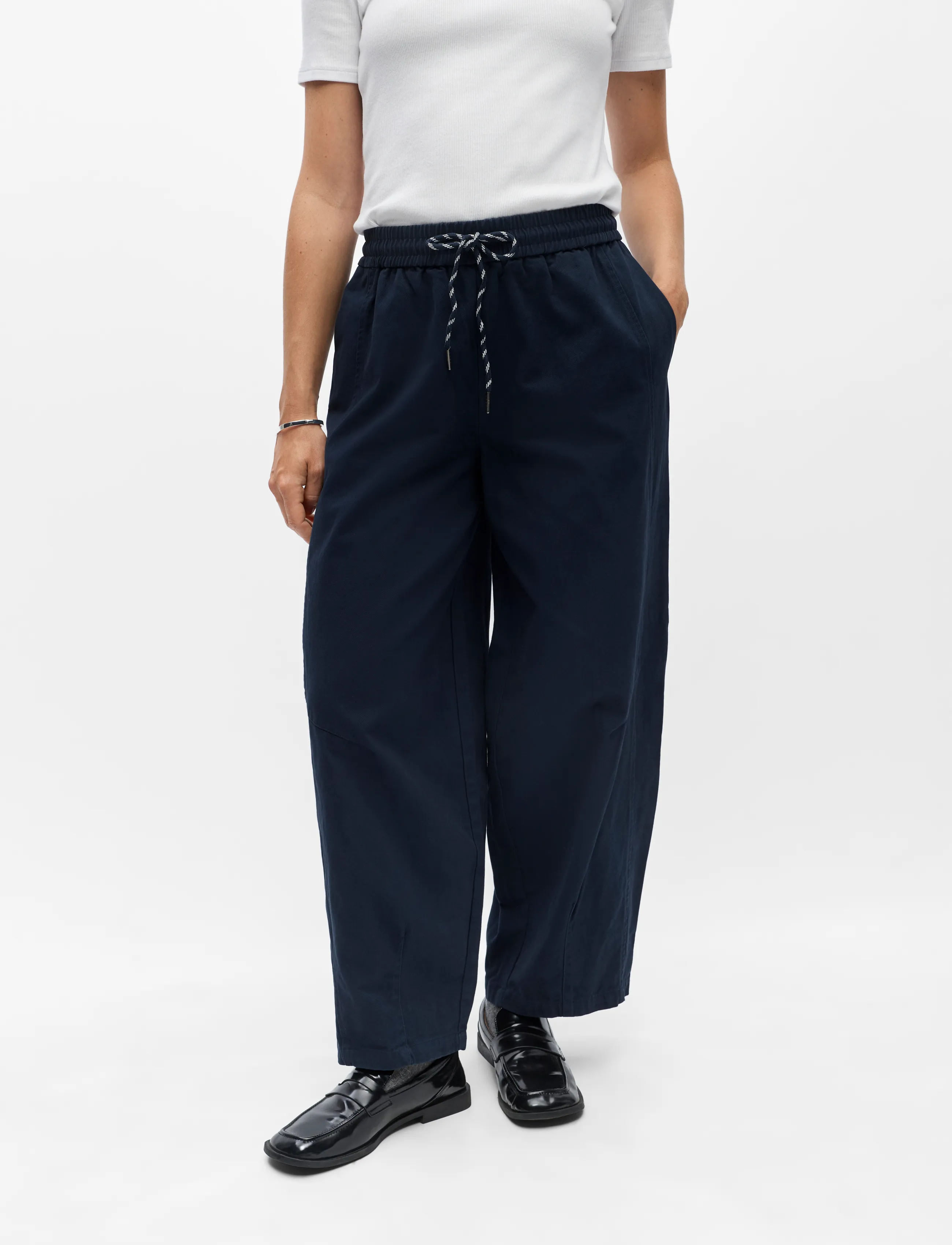 Object OBJNATALIE MW LOOSE PANT REP - Object - SKY CAPTAIN / navy